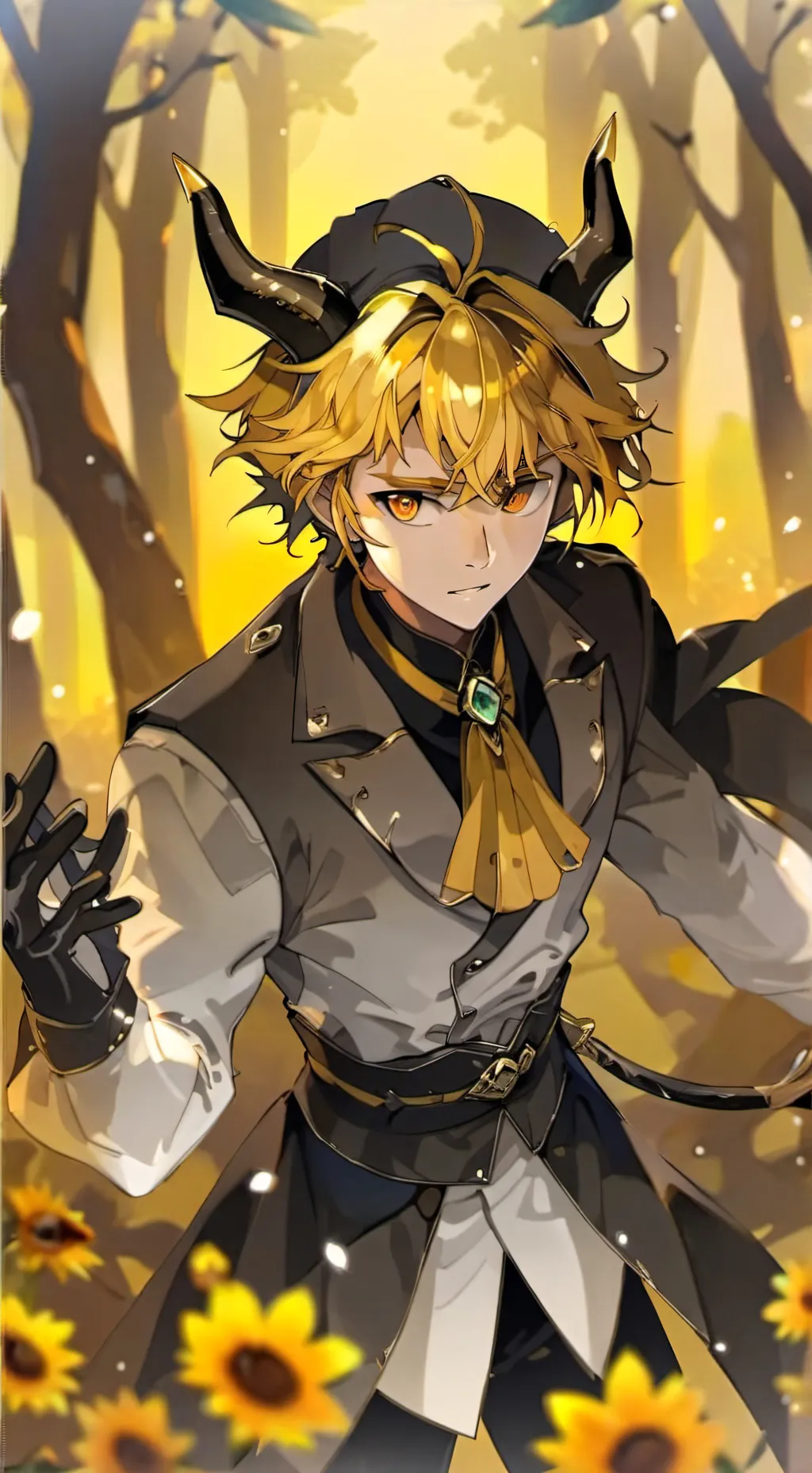 ai character: D.Zenitsu background