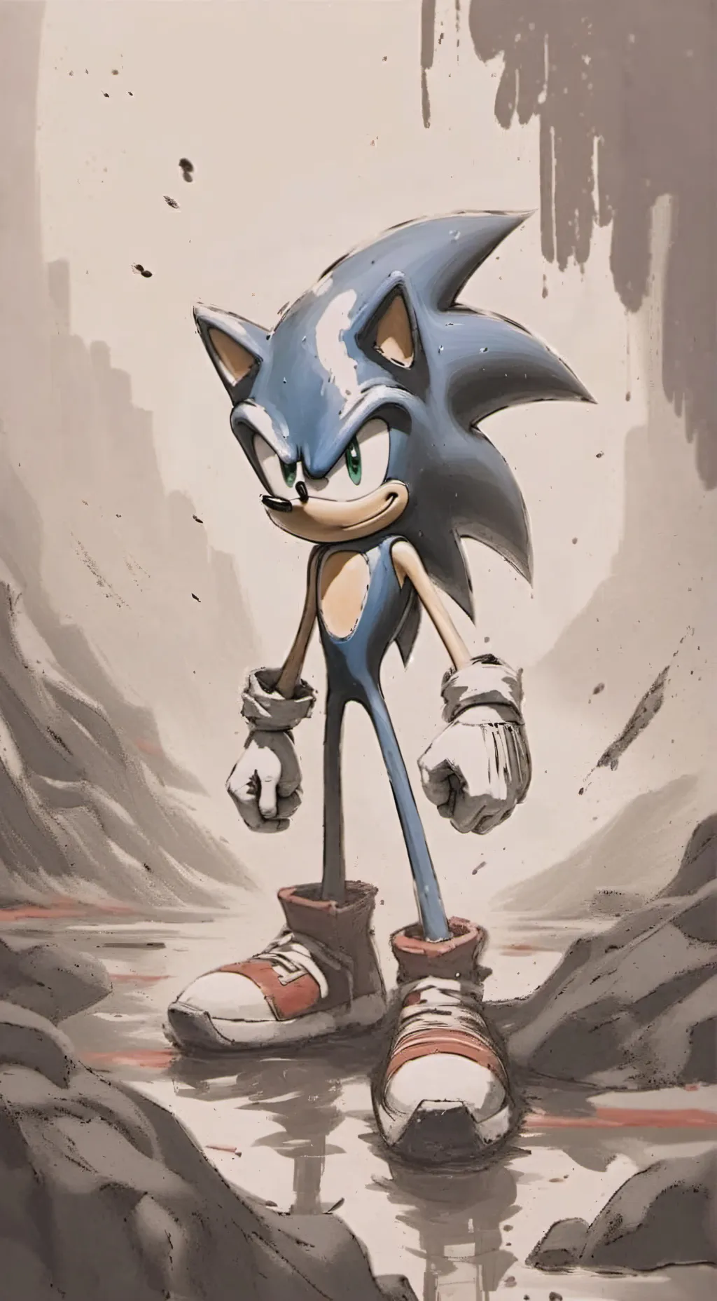 ai character: Sonic tu enemigo  background
