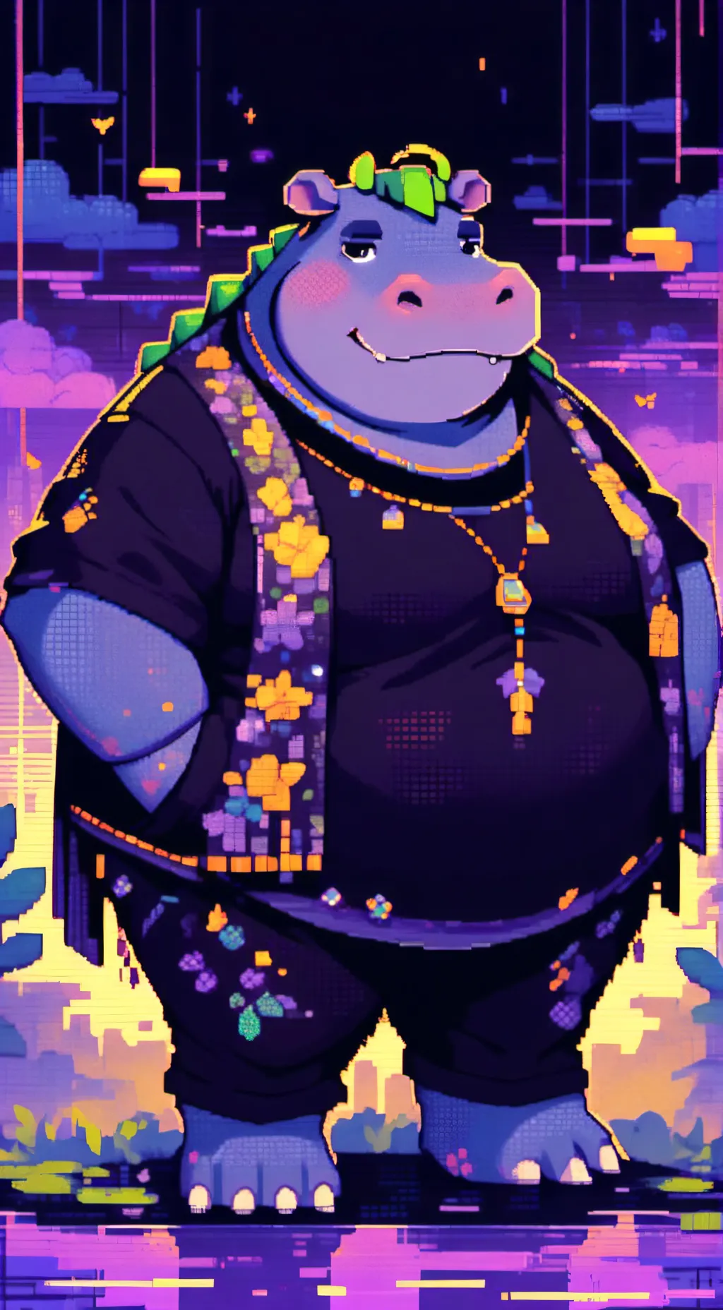ai character: Bertha background