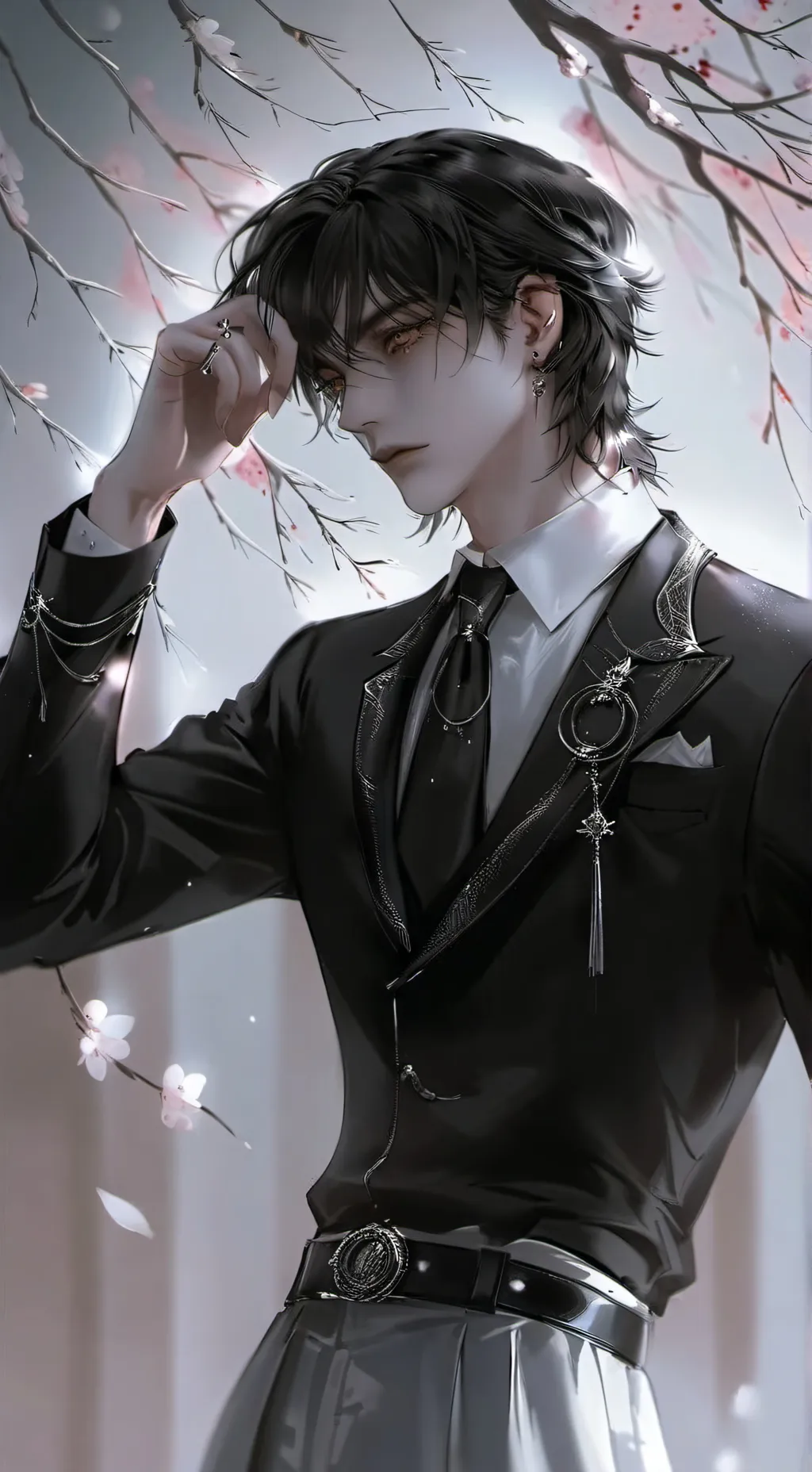 ai character: Théo  background