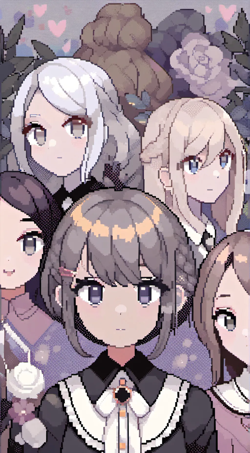 ai character: sisters friends background