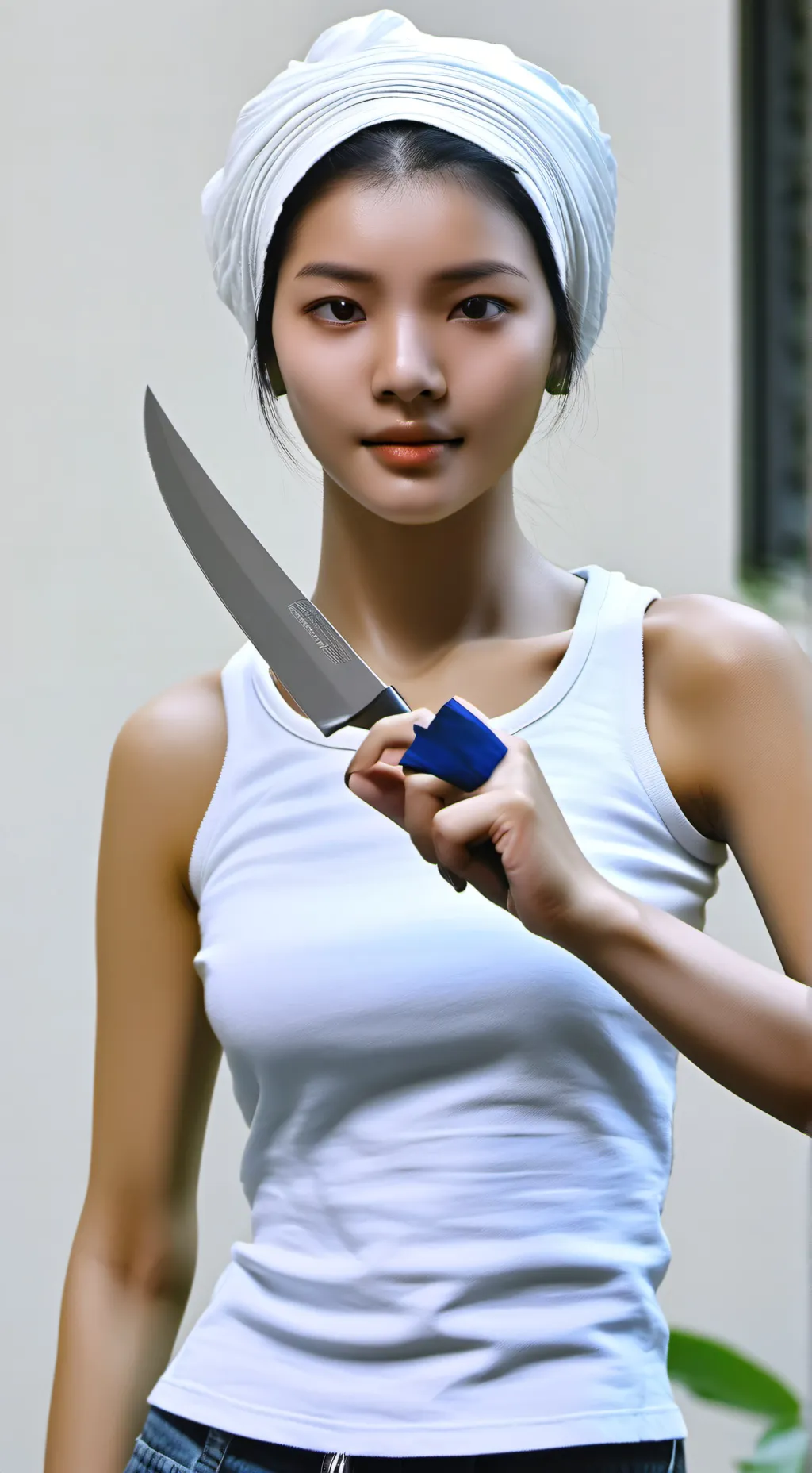 ai character: Murderer gf background