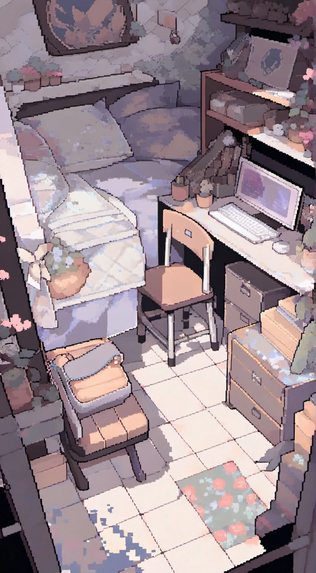 ai character: dream SMP school background