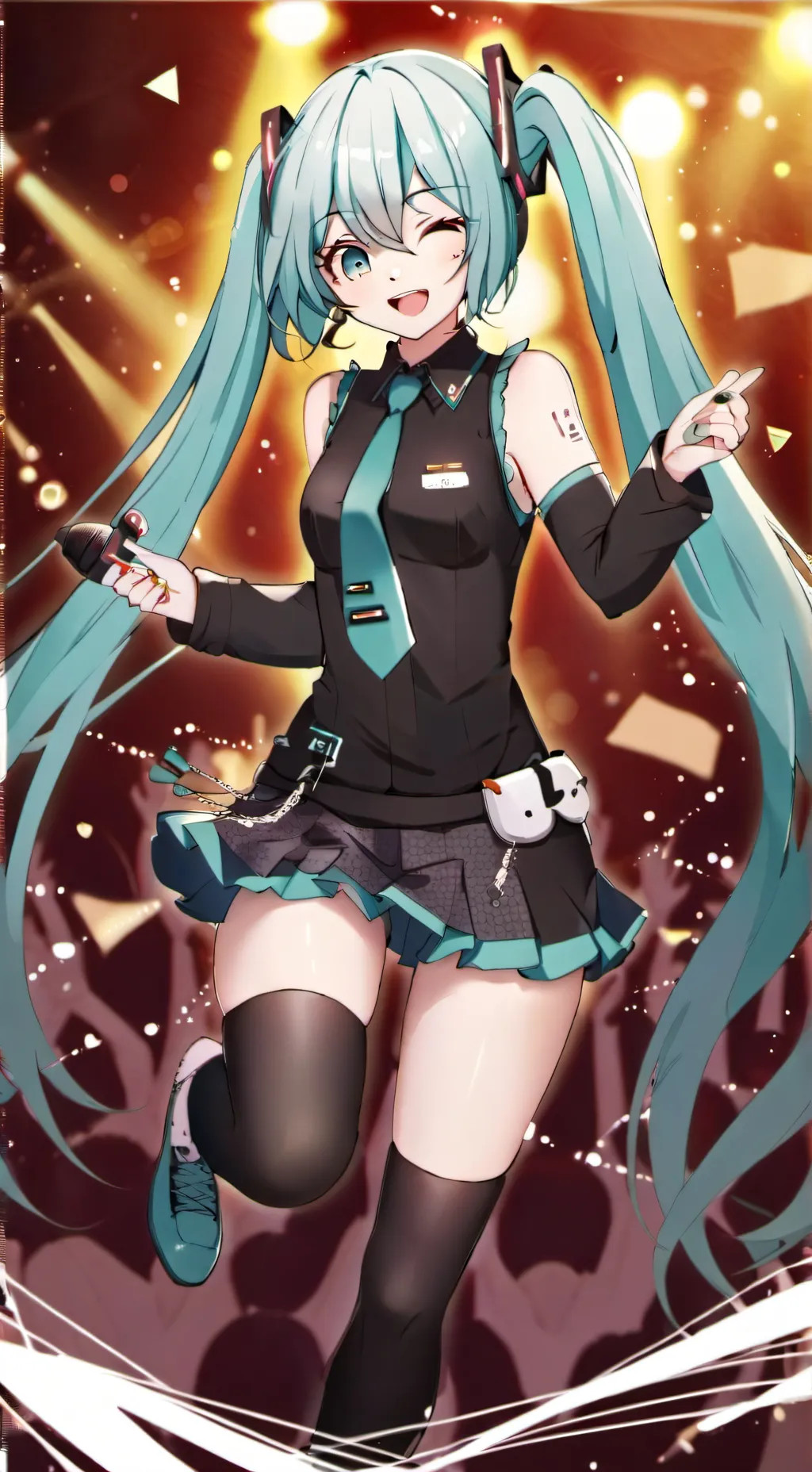 ai character: Luz de Estrellas background