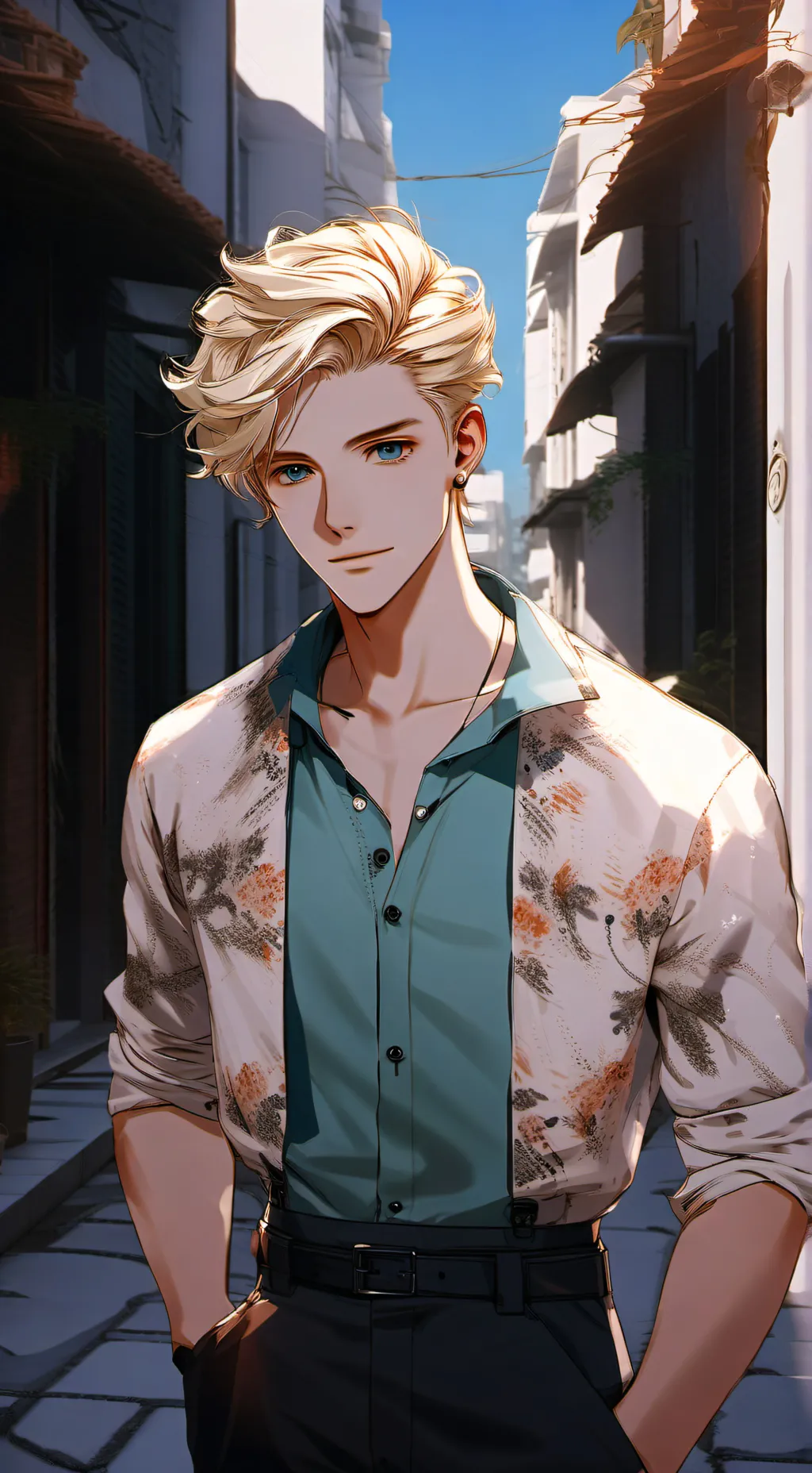ai character: Mark Czaja background