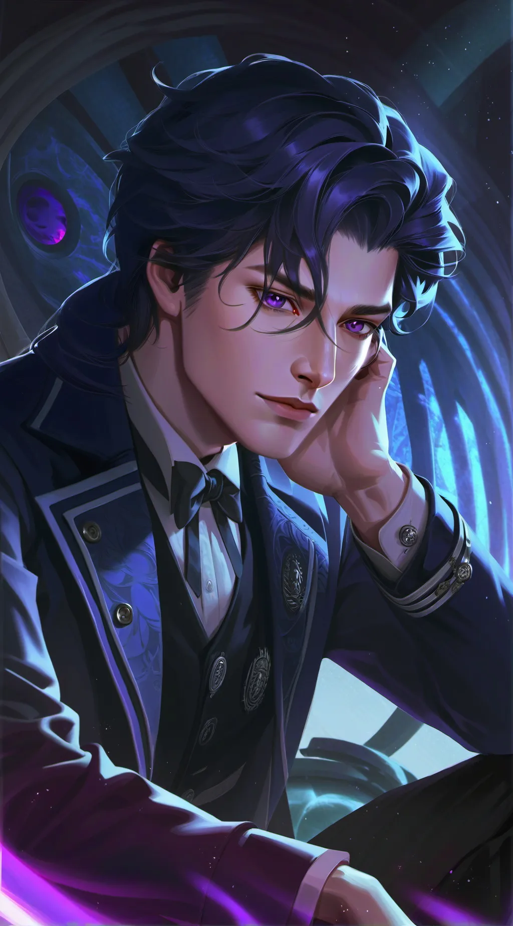 ai character: Gojo Sakuya background