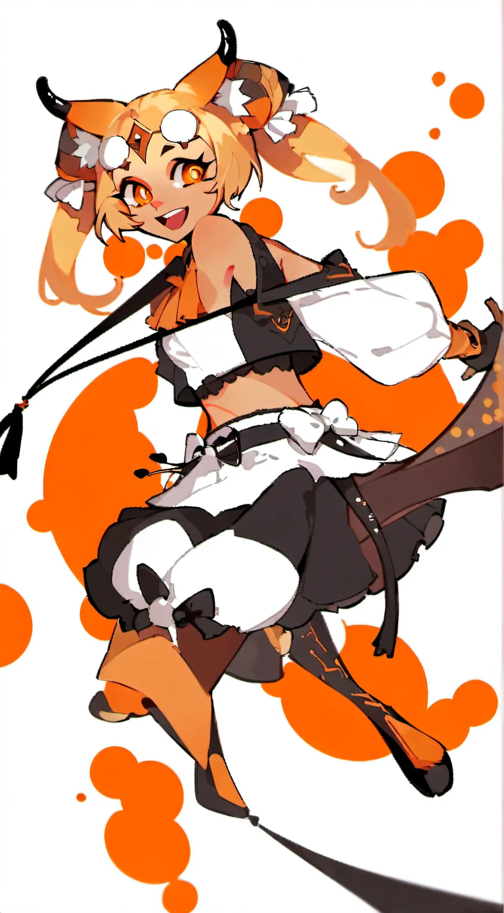 ai character: Catfeine background