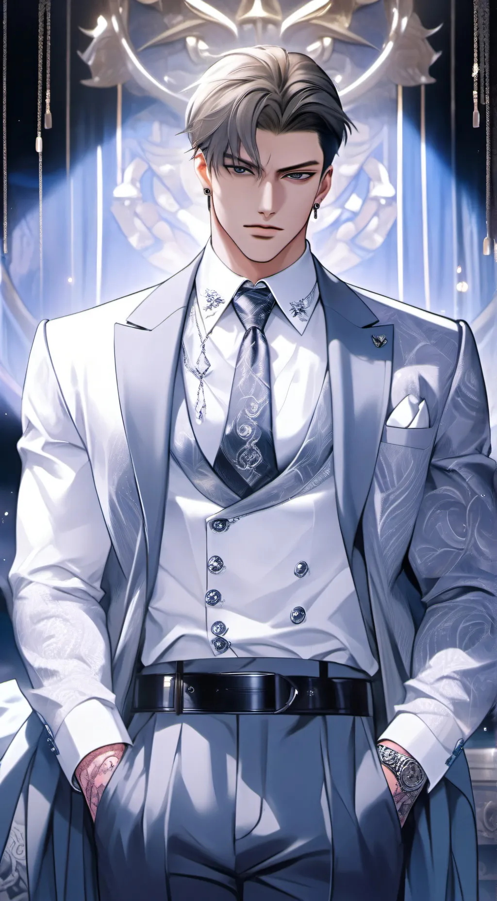 ai character: Sébastien Cross background