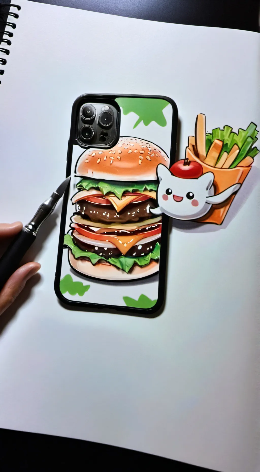 ai character: me and my cat background