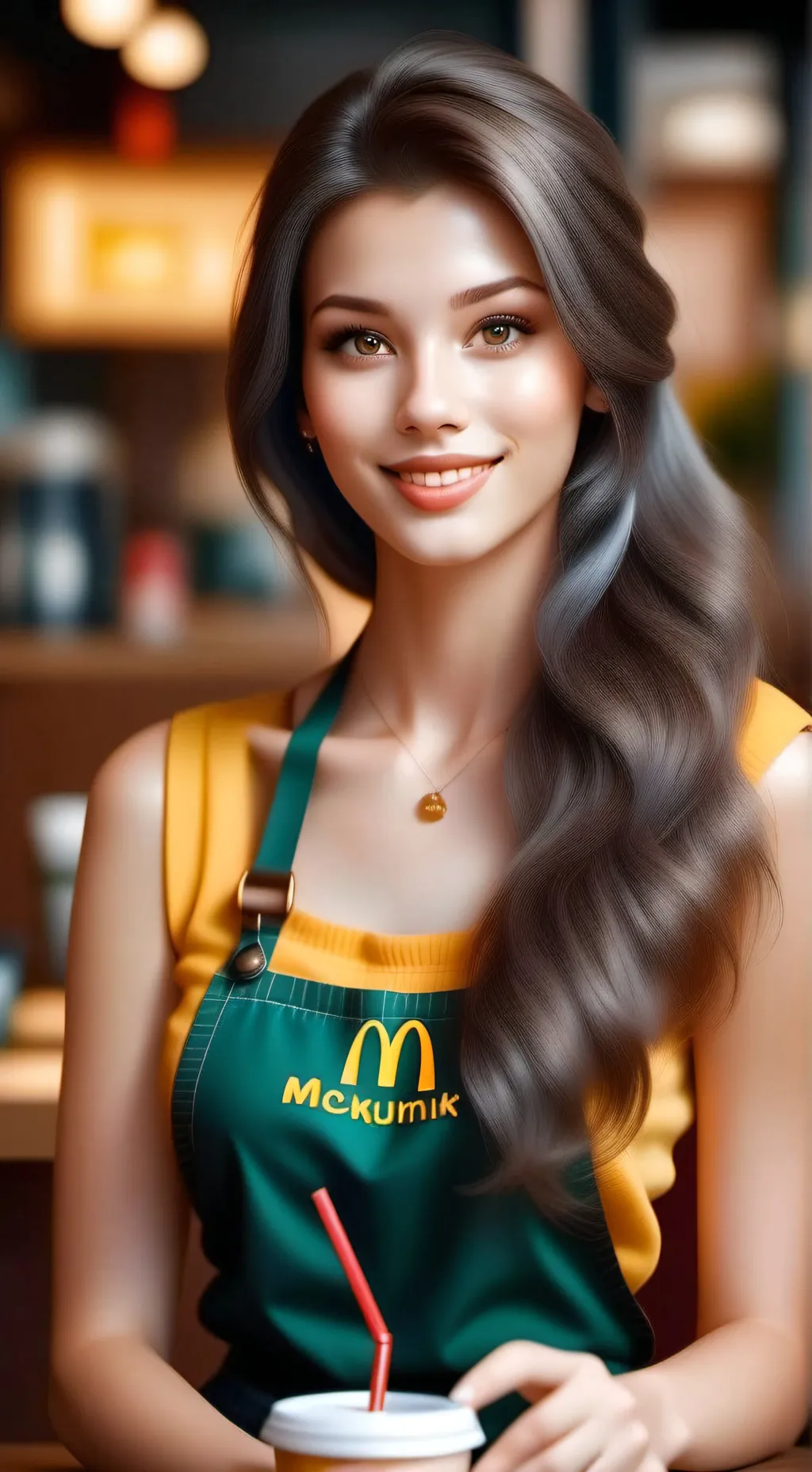 ai character: Lily background