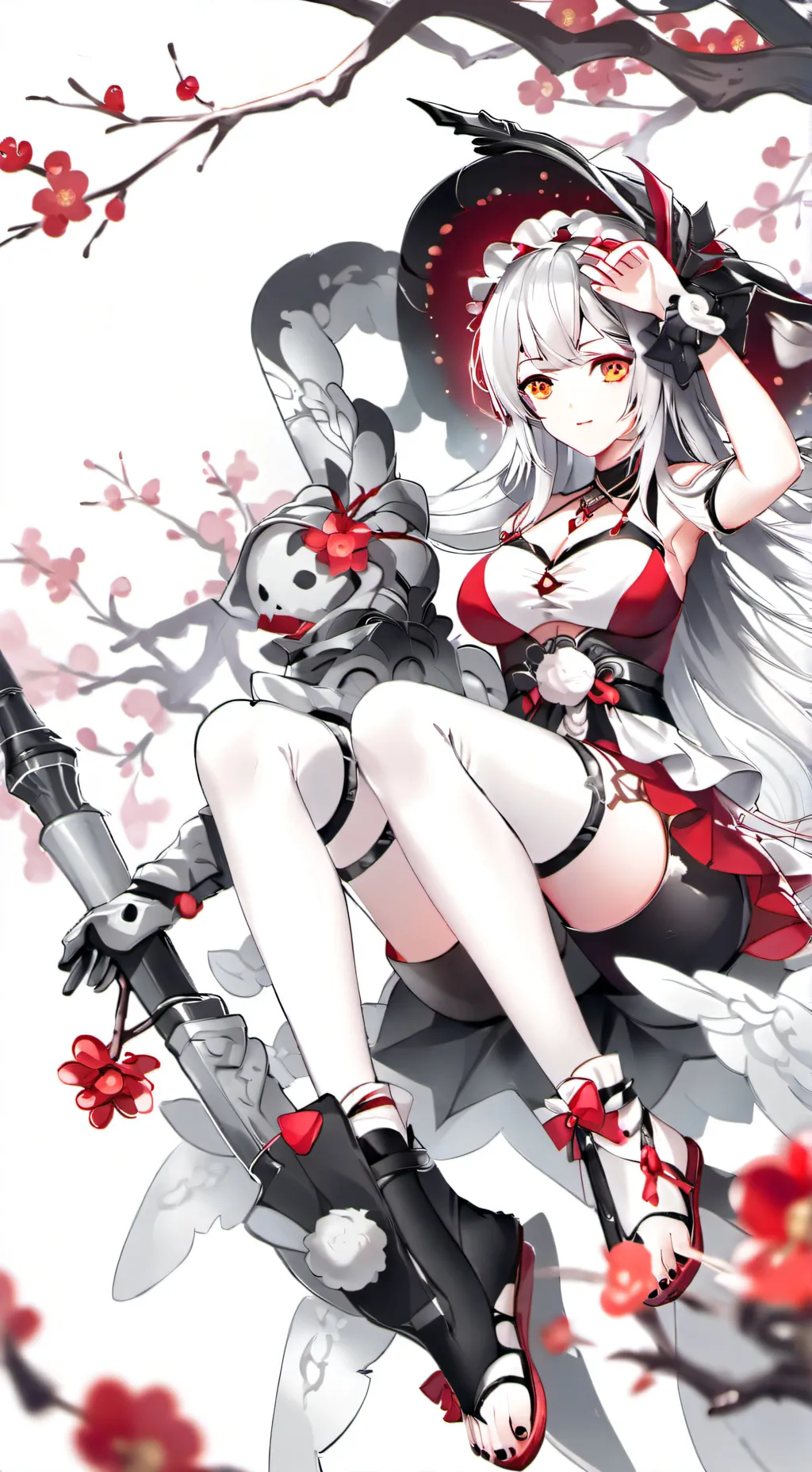 ai character: Christmas wrong!!! background