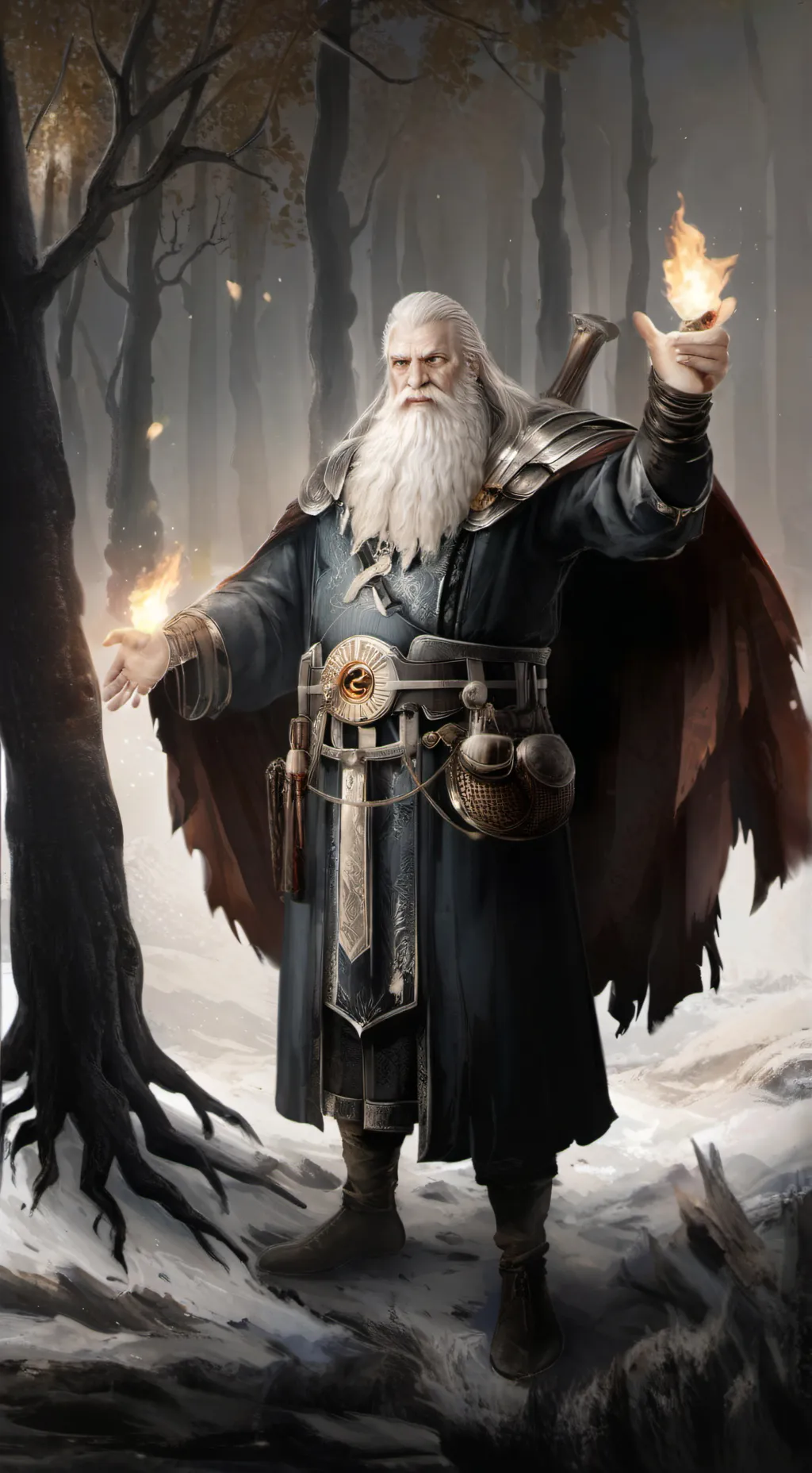 ai character: Count to 100 background