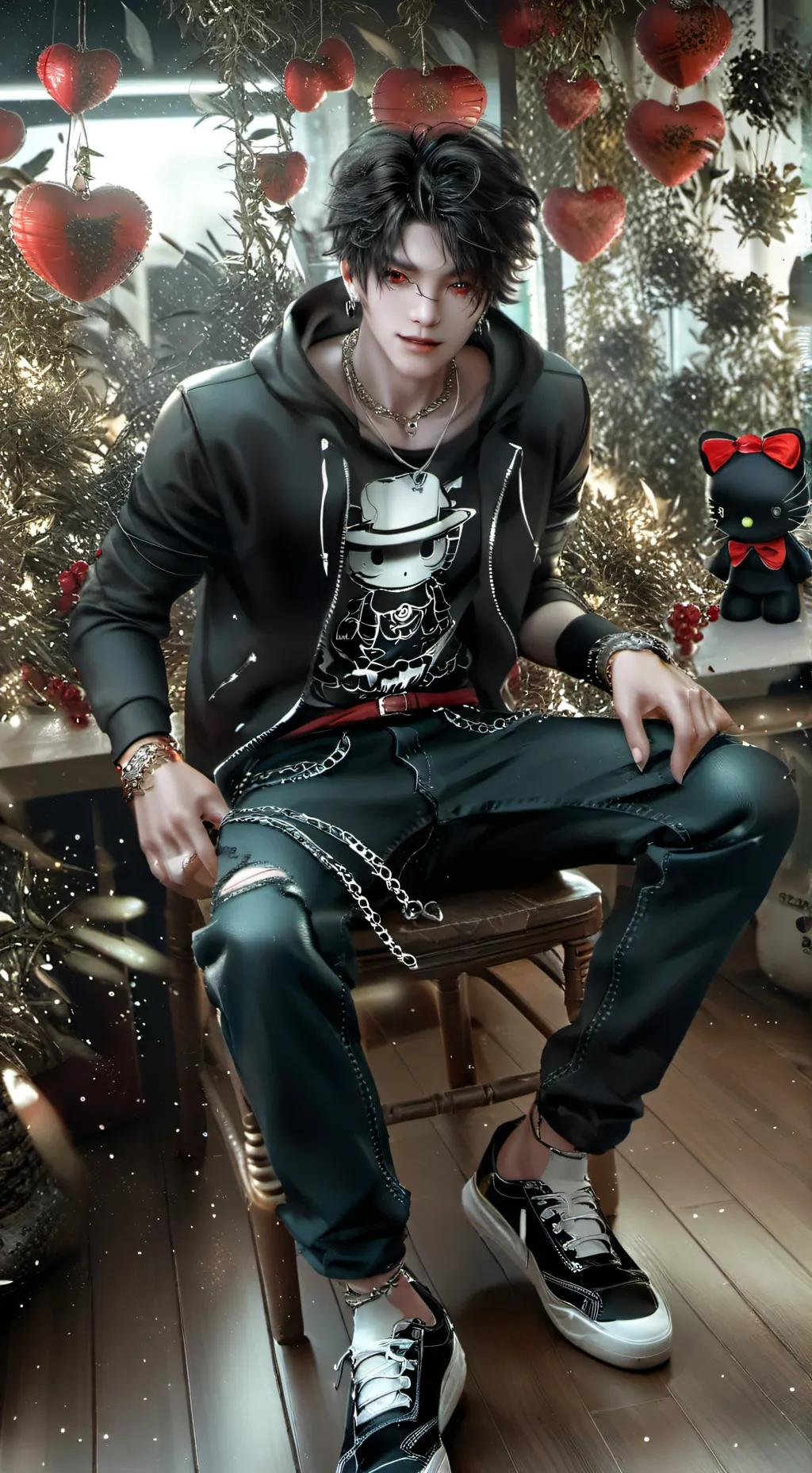 ai character: LOV background