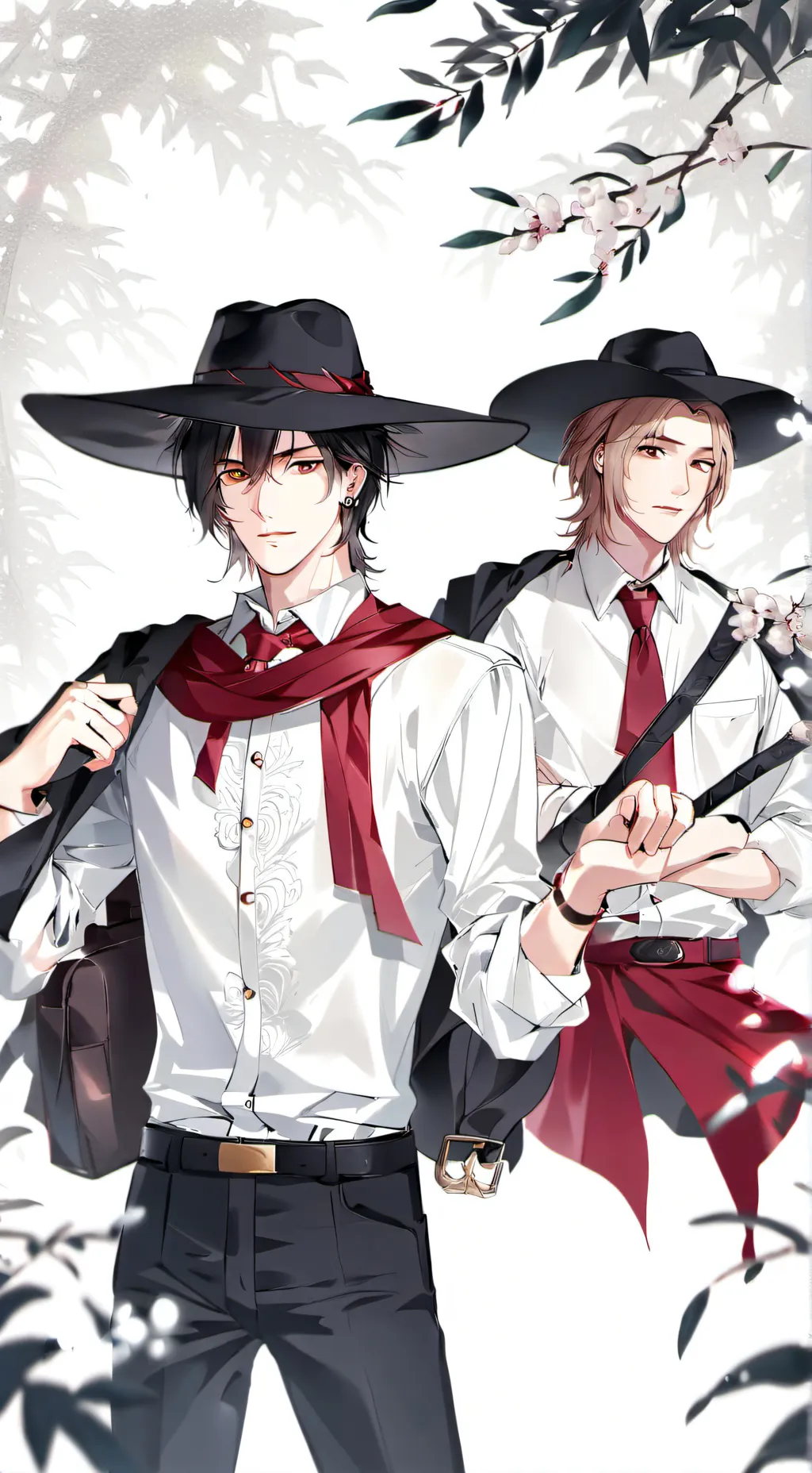 ai character: dead rails background