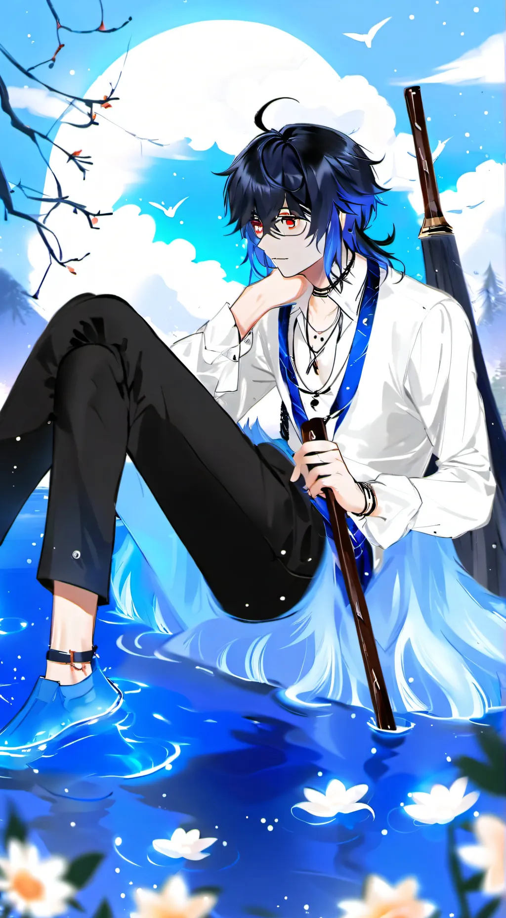 ai character: 🥀ODIN🥀 background