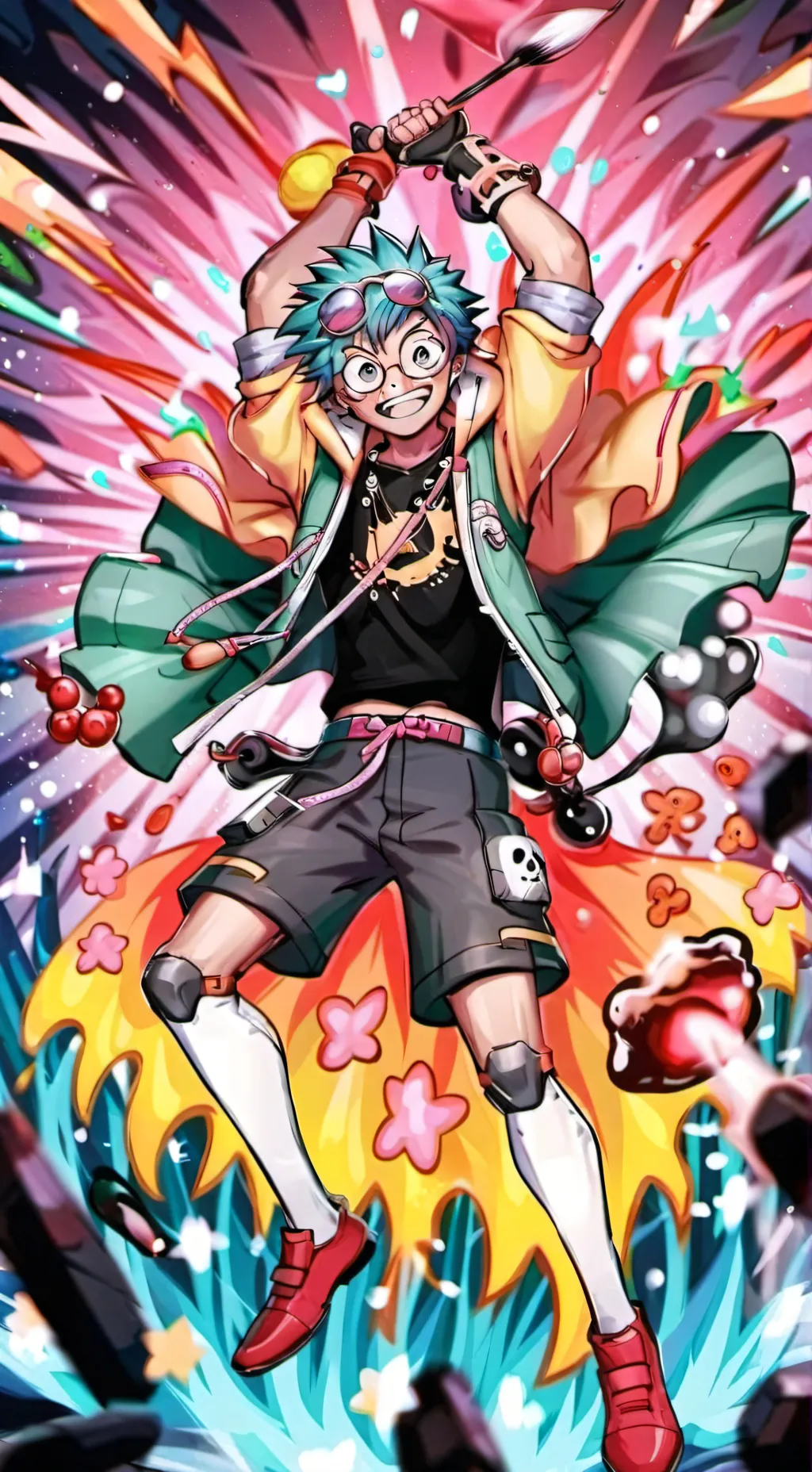 ai character: mha pick me boy background