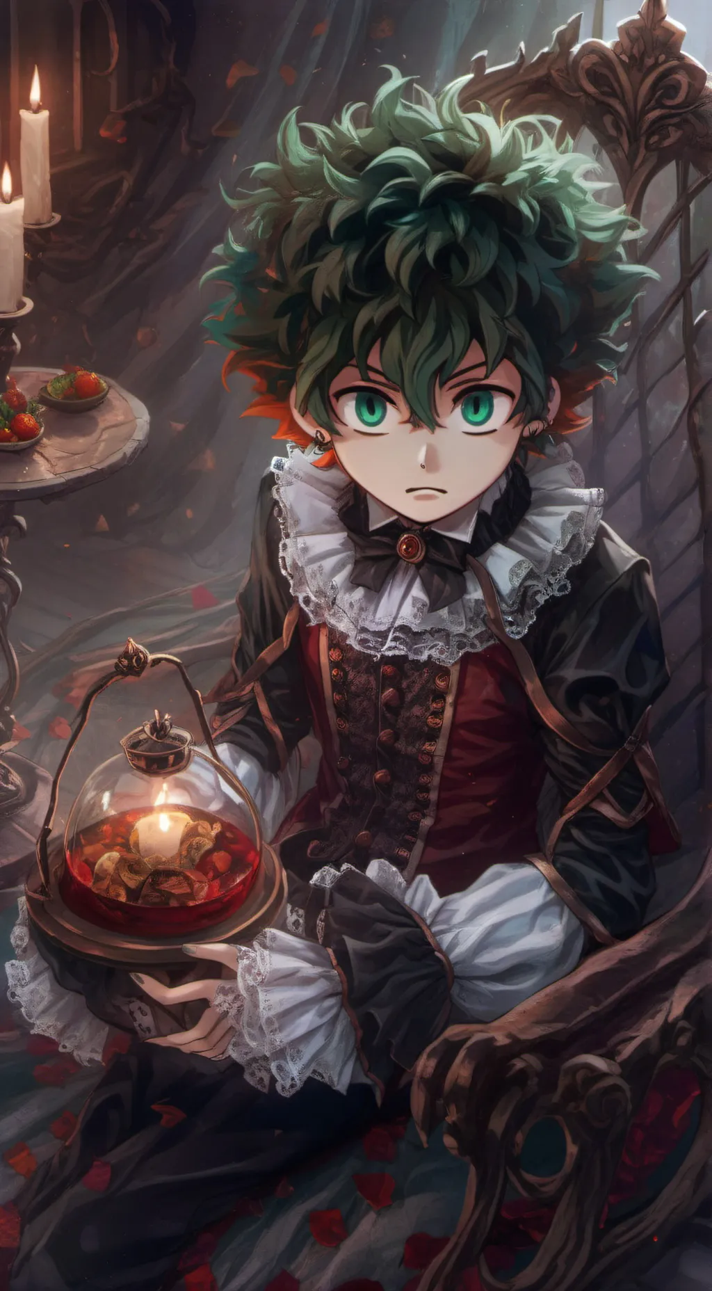 ai character: deku background