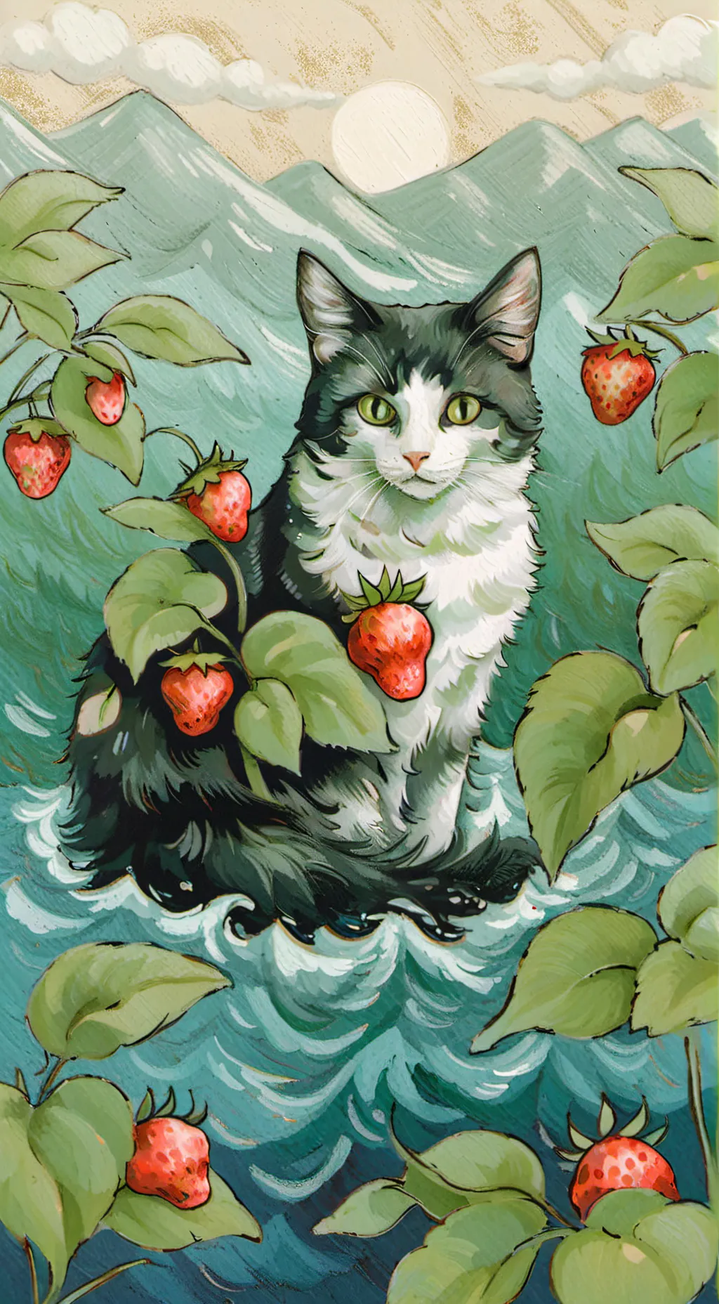ai character: FruitCraft background