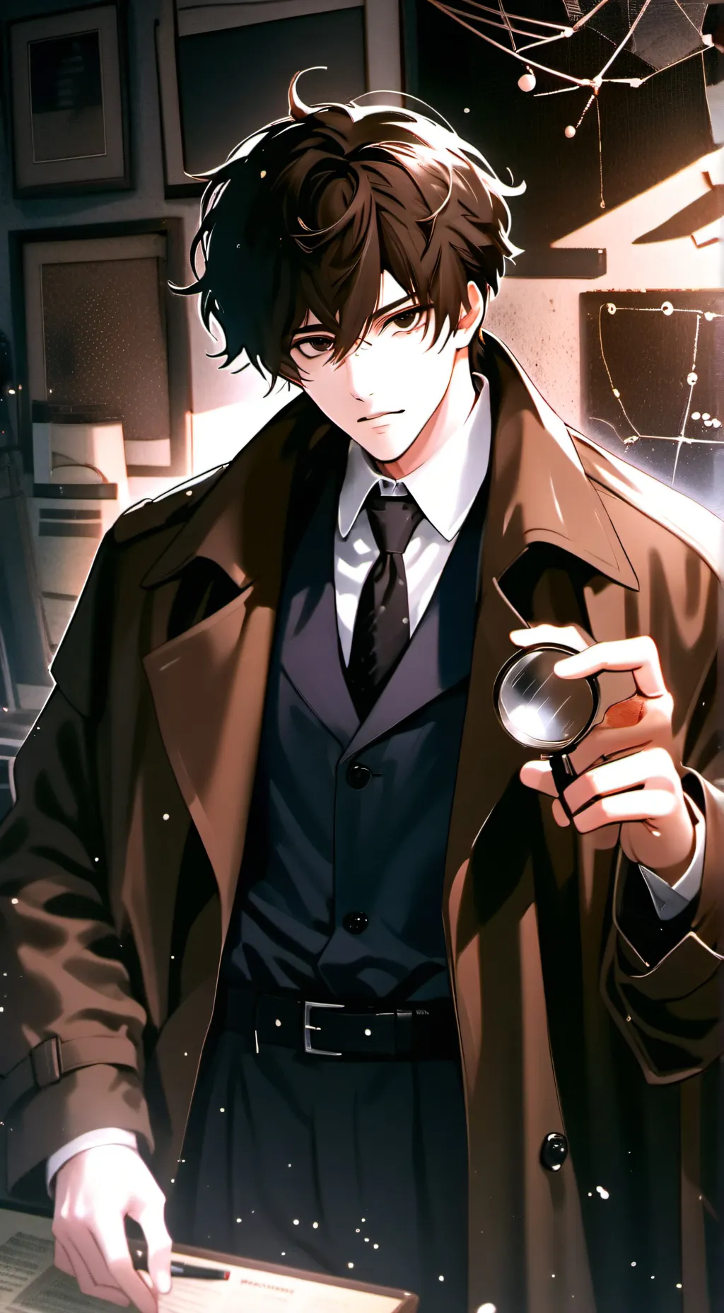 ai character: Aiden the Secret S background