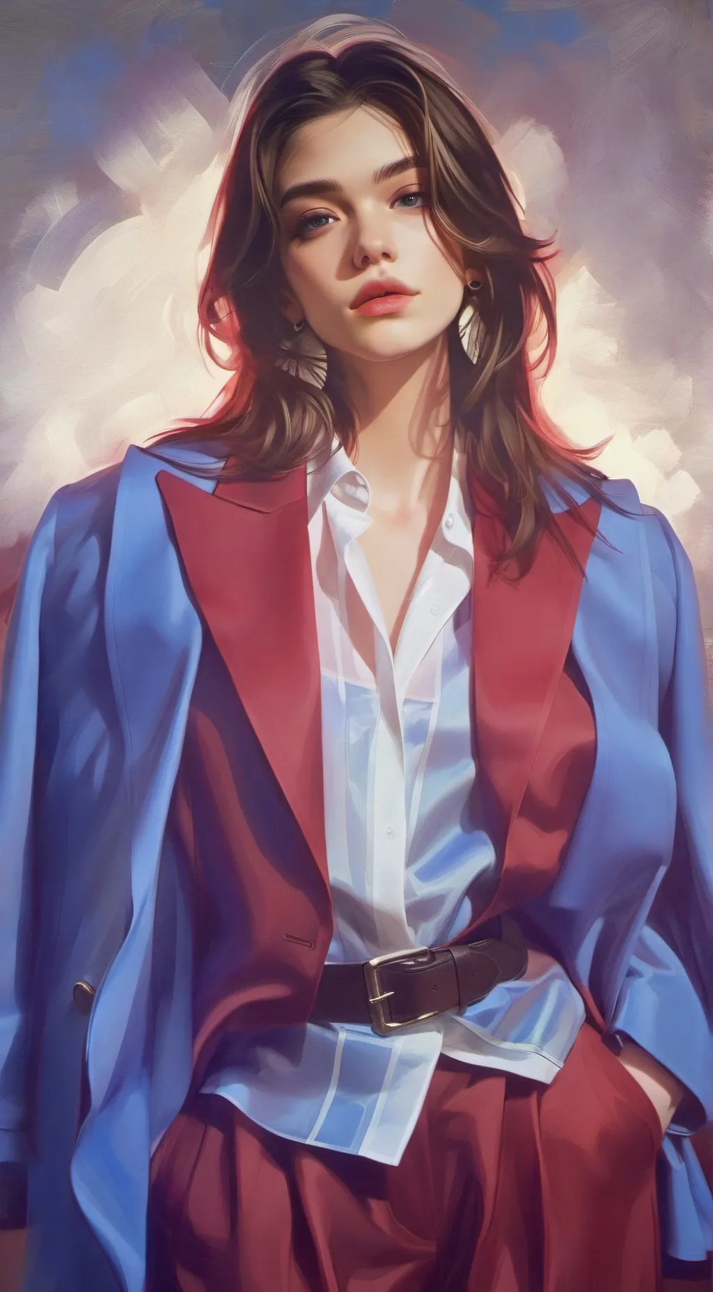 ai character: Serena Verdant background