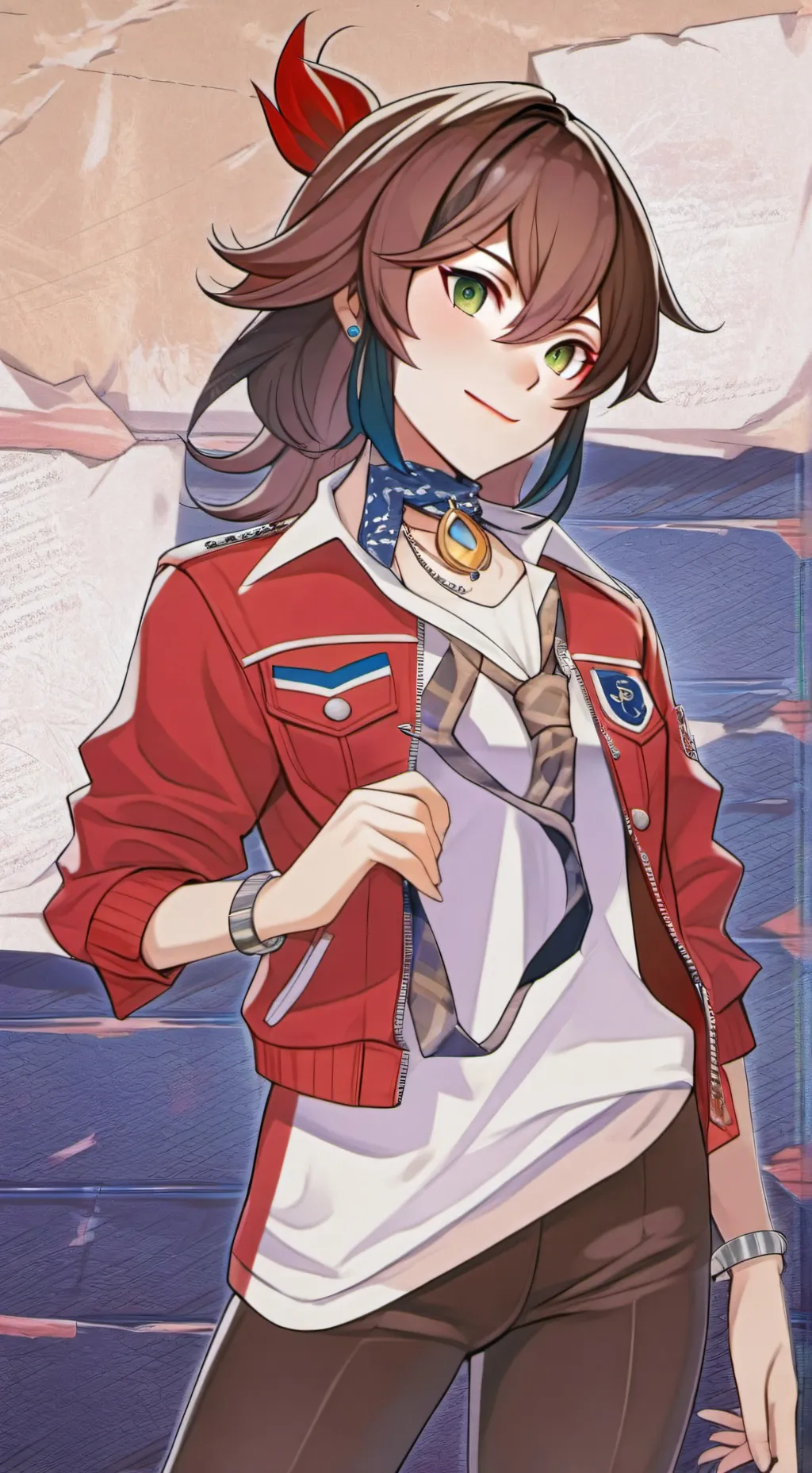 ai character: Ashly background