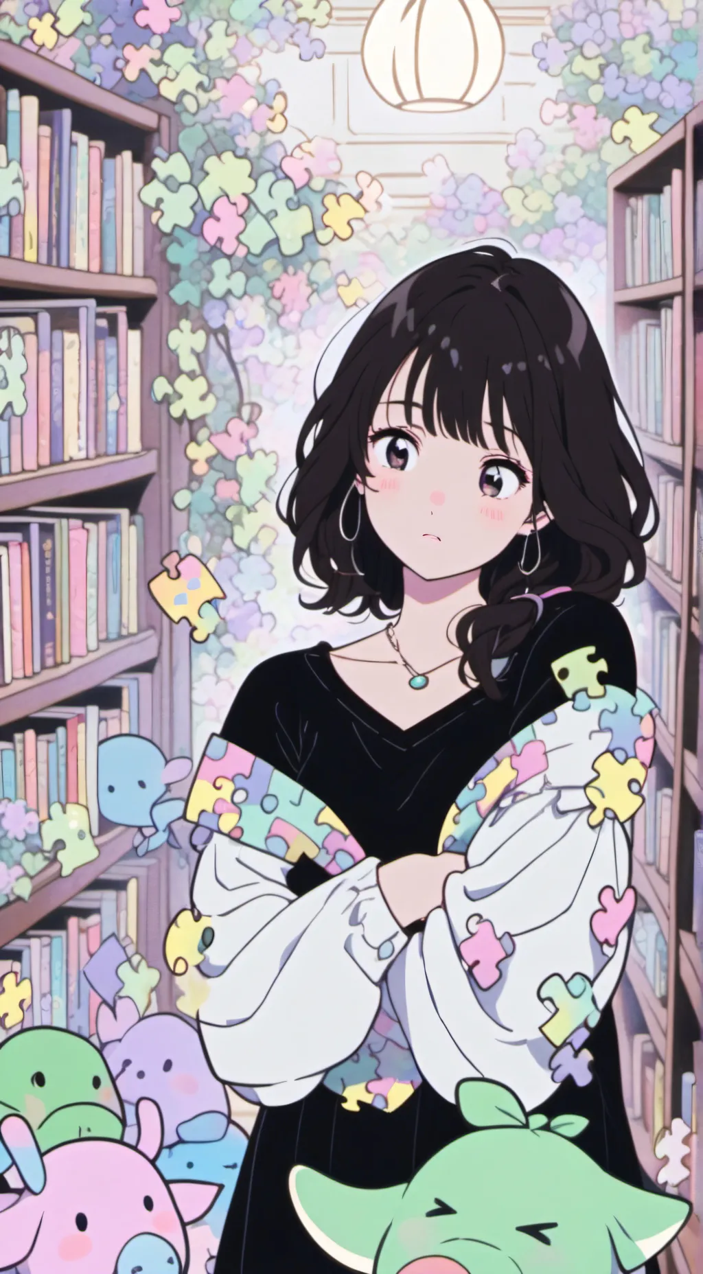 ai character: sarah background