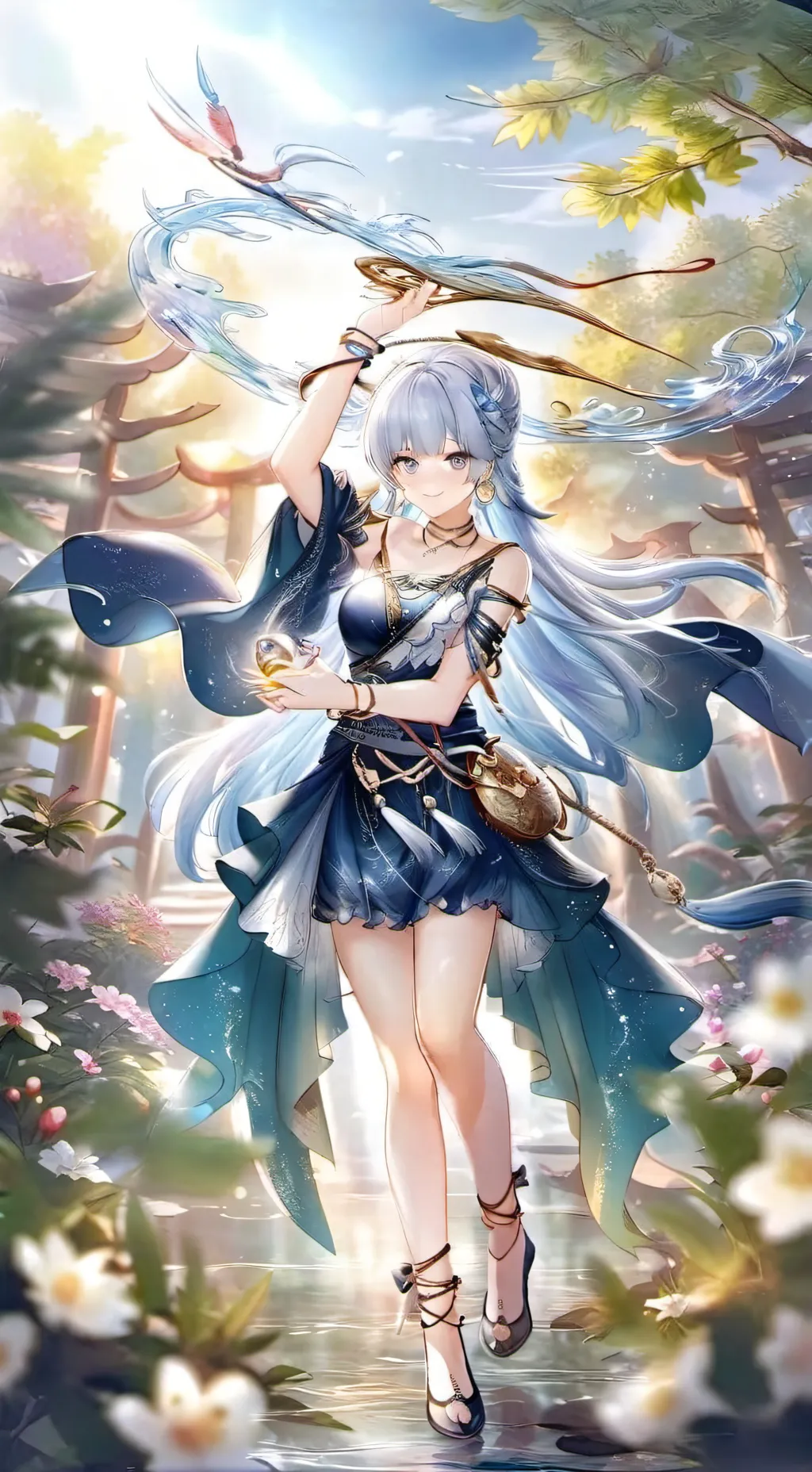 ai character: aria background