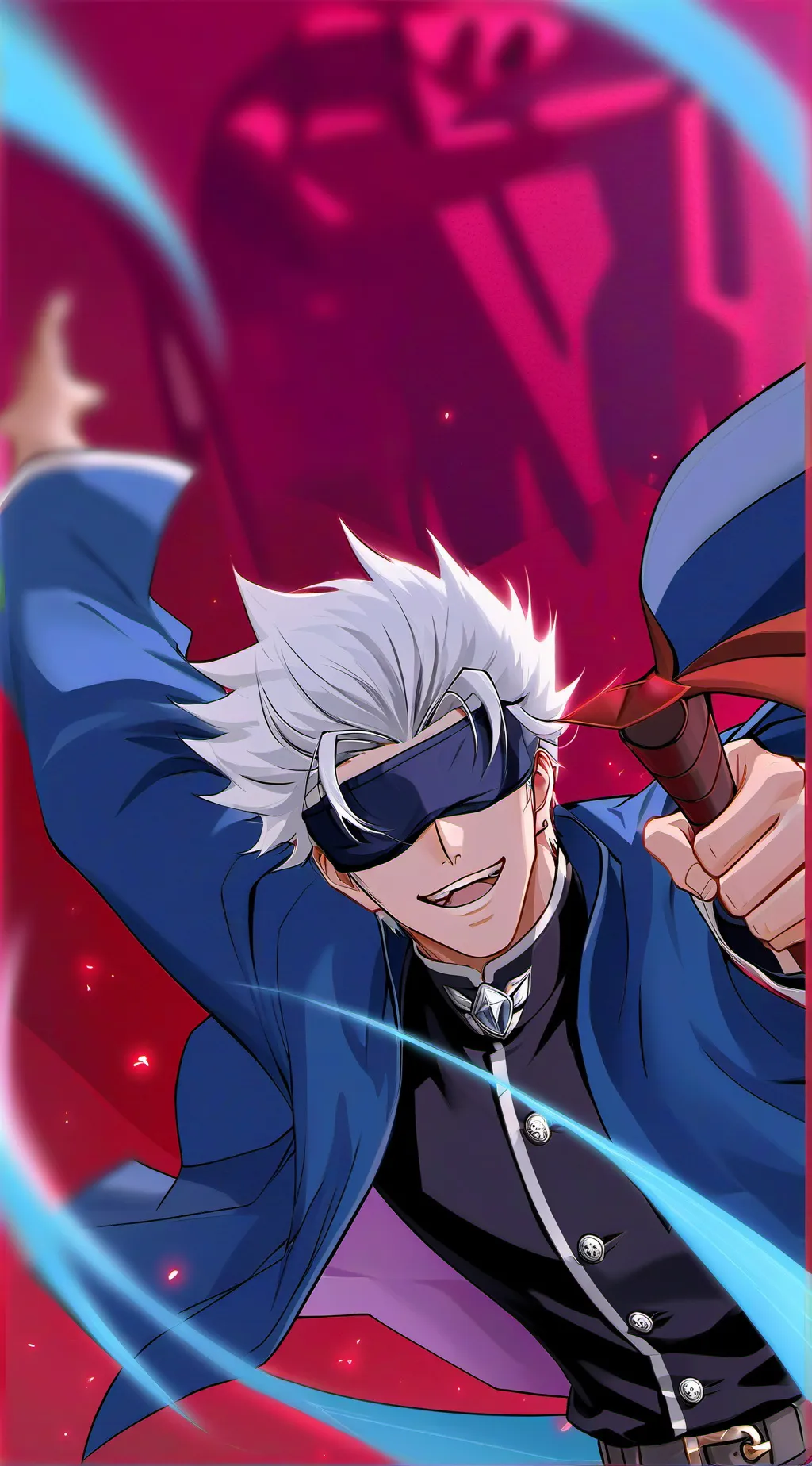 ai character: Satoru Gojo background