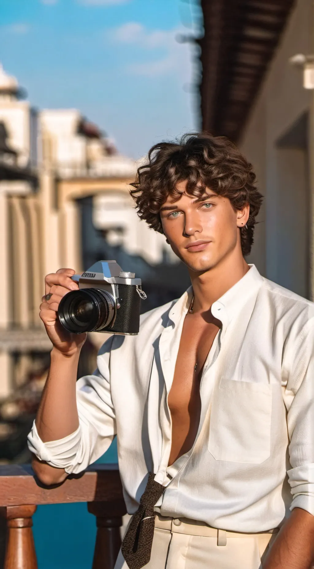 ai character: Dominic Rossi  background