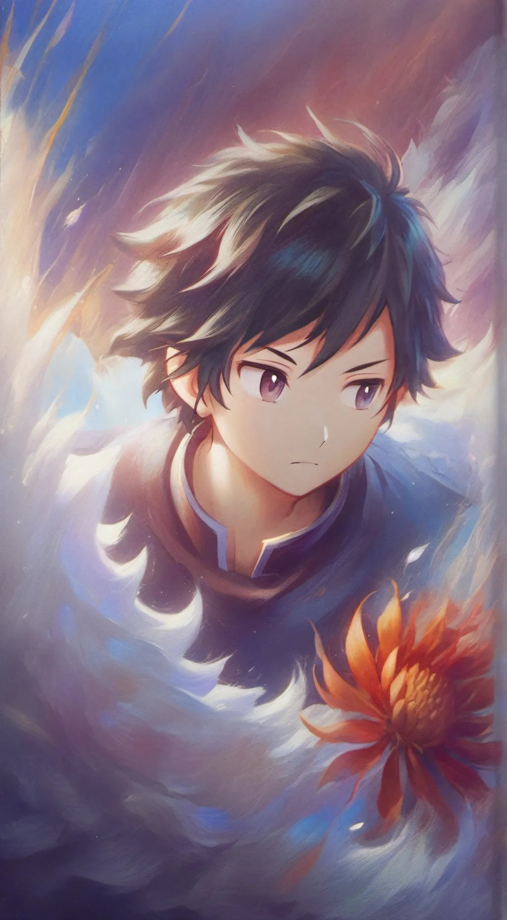 ai character: tomioka y tu background