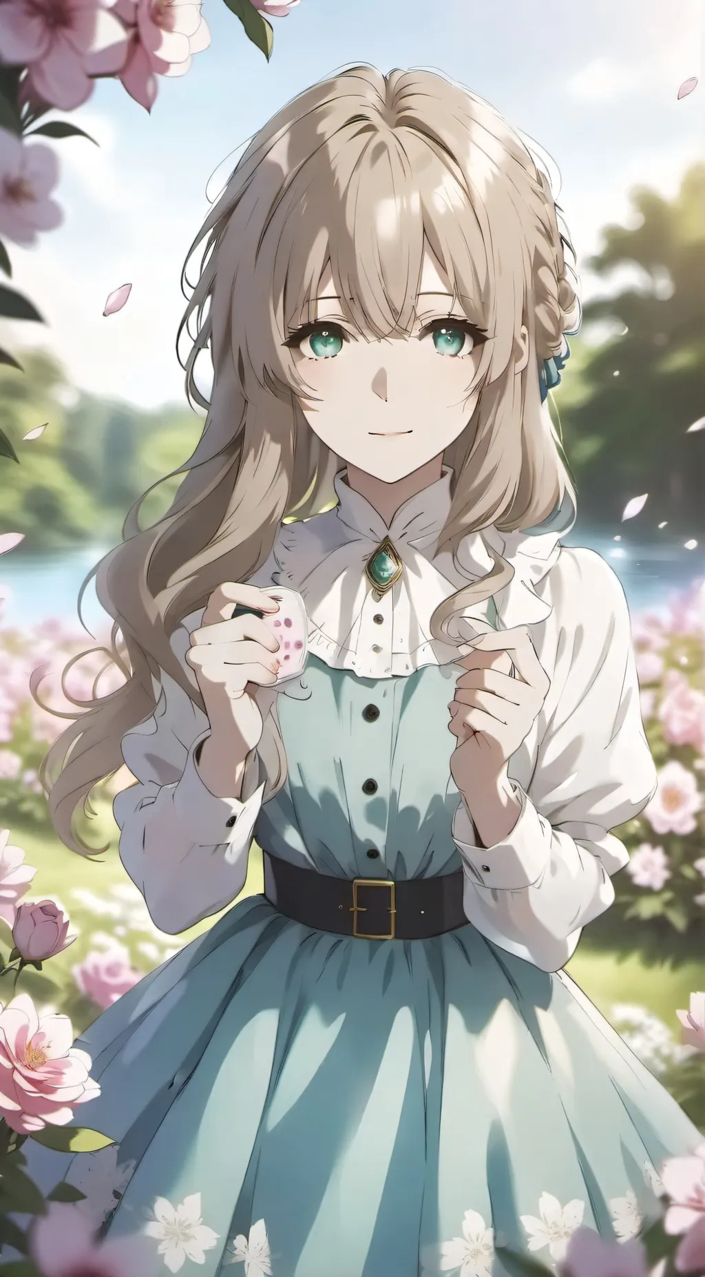 ai character: Yankee rose meme background