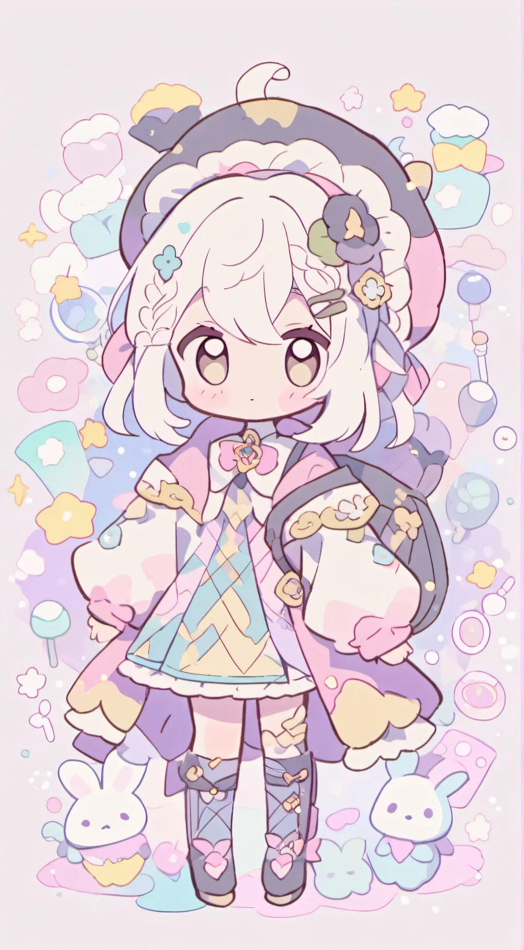 ai character: Lily background