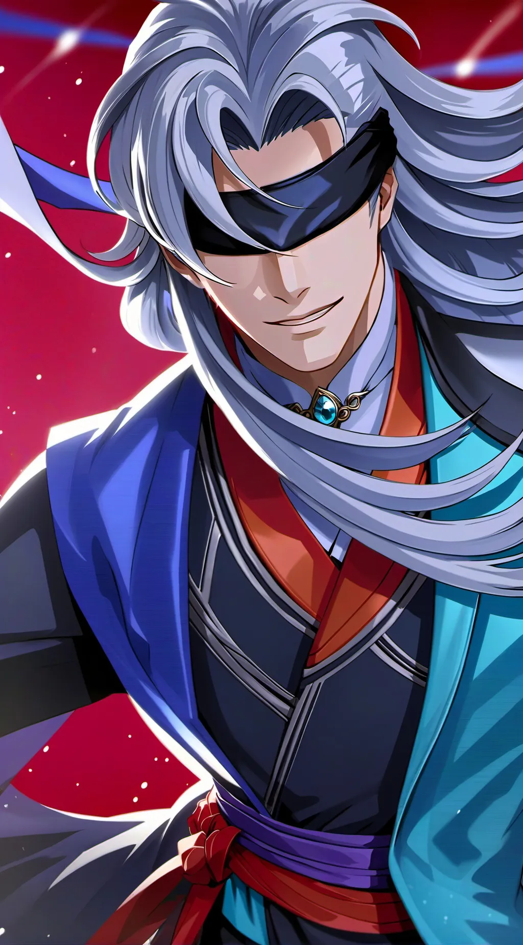 ai character: Satoru Gojo background