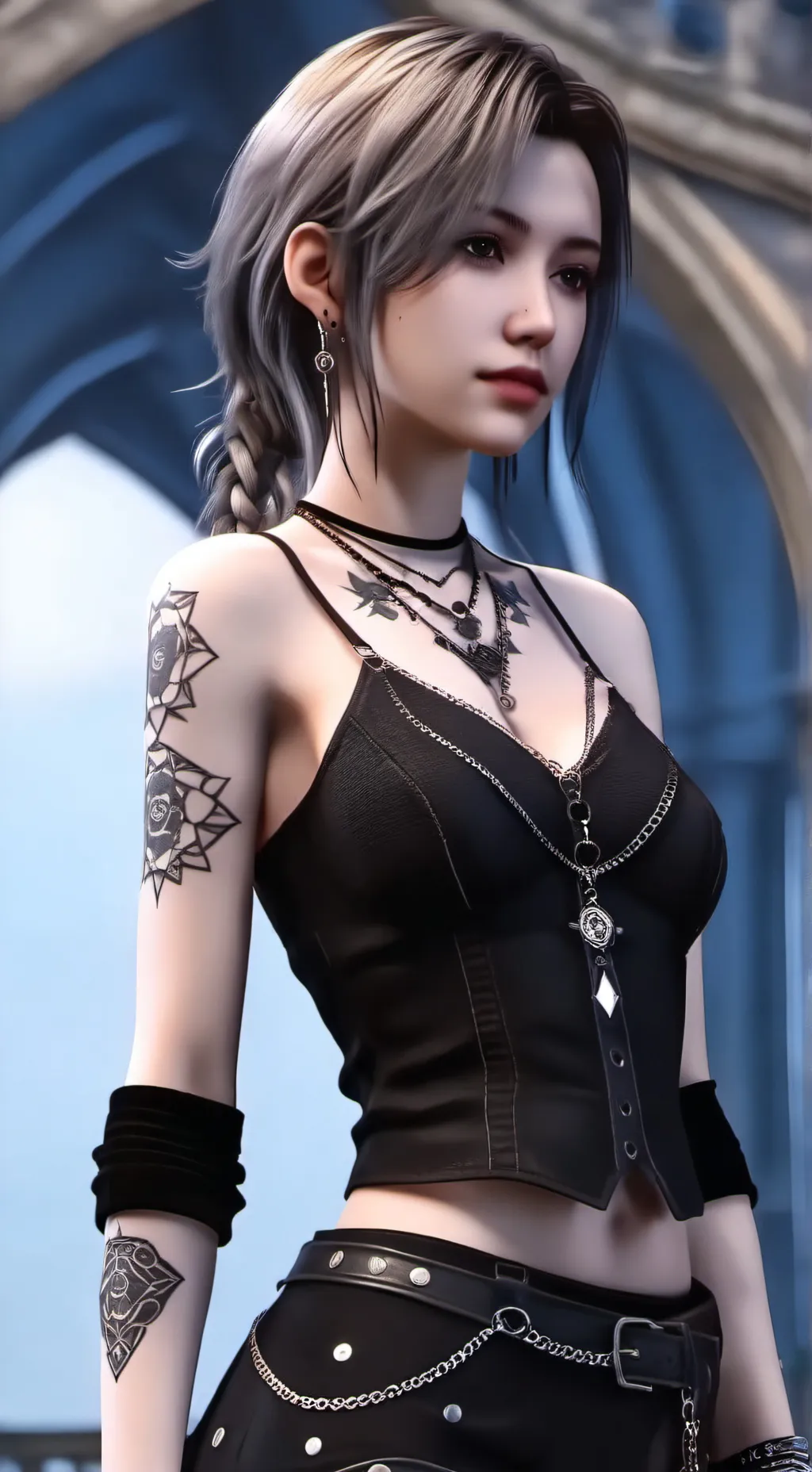 ai character: Whitney  background