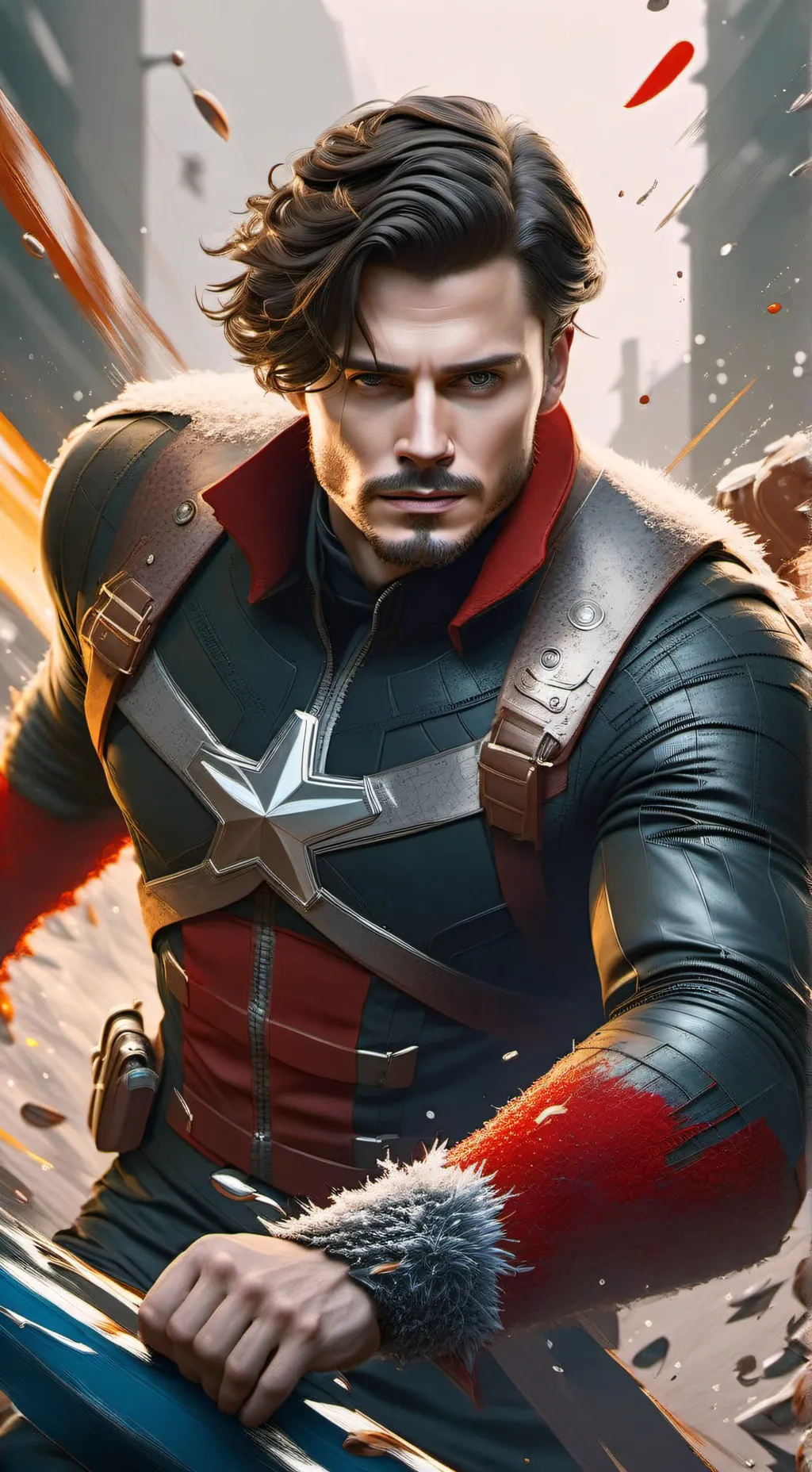 ai character: Bucky background