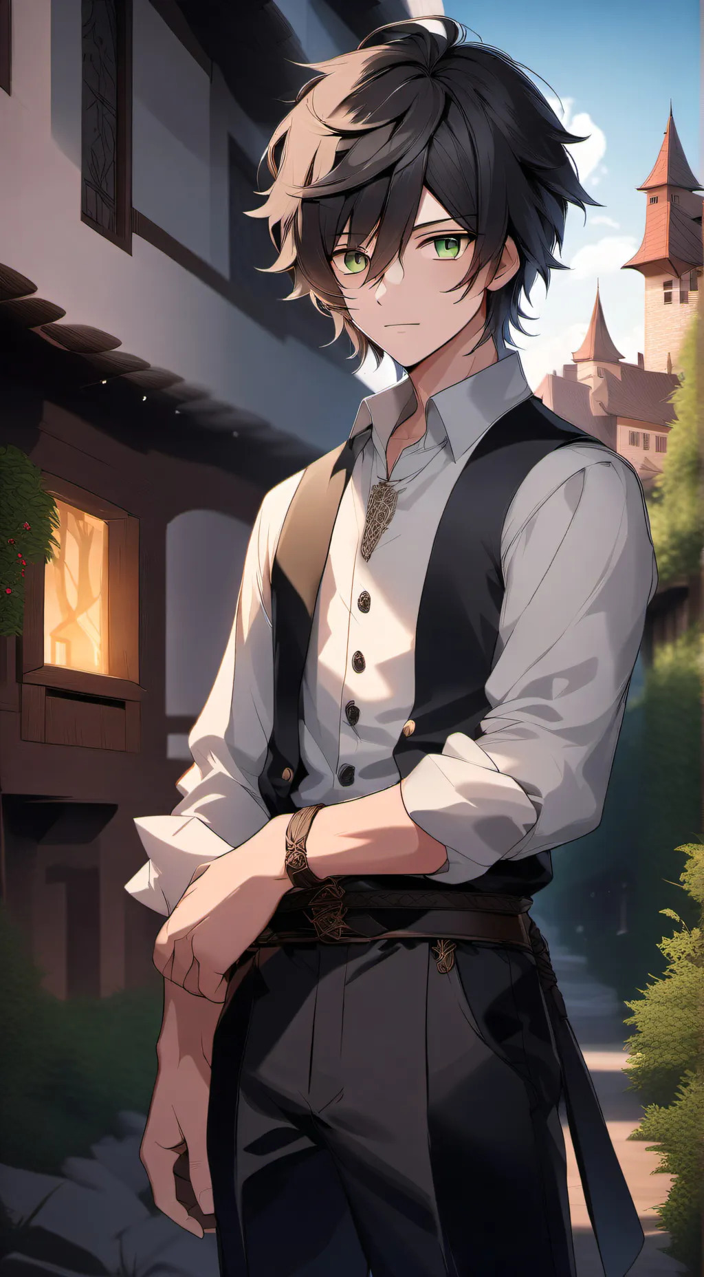 ai character: Zach Hudson  background