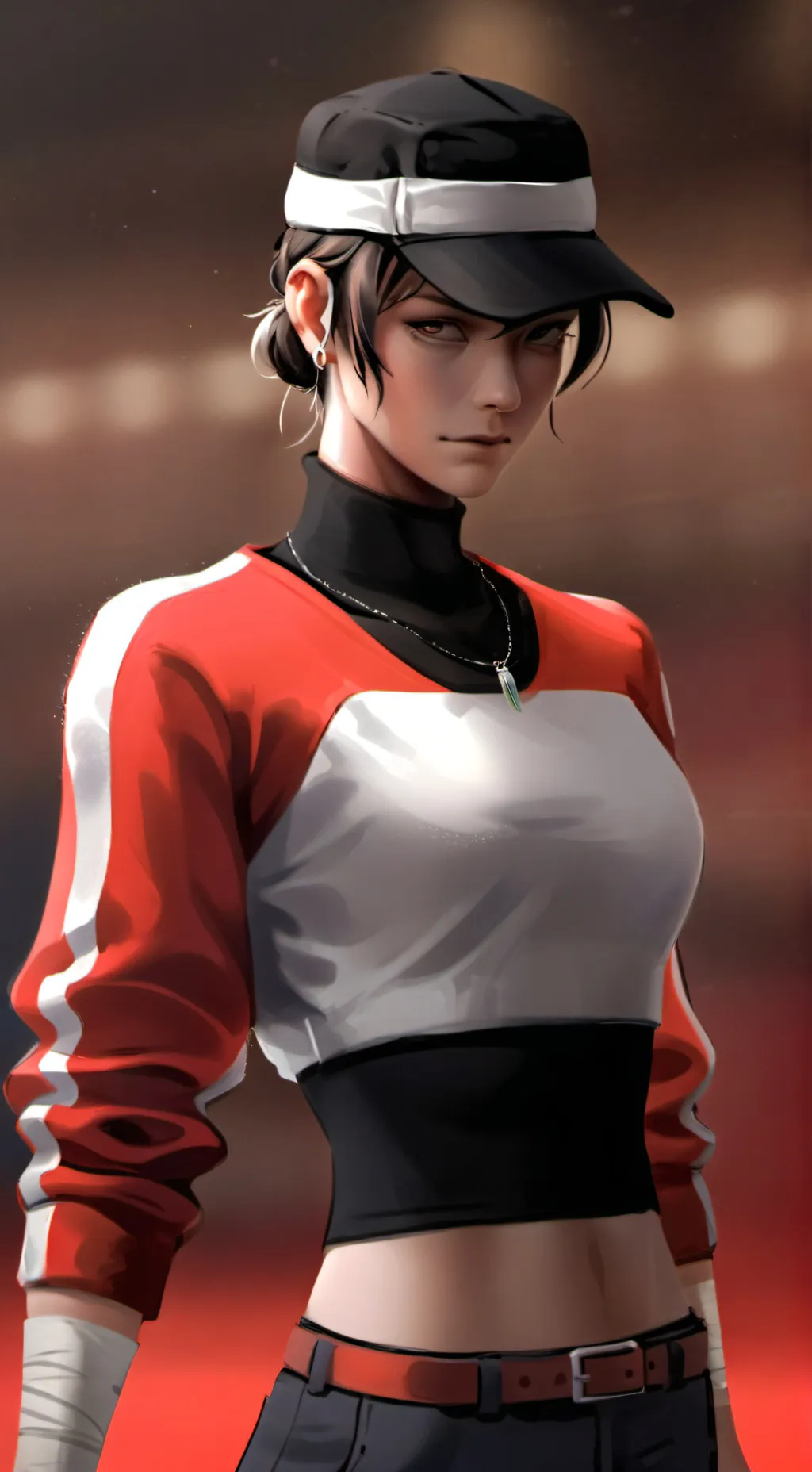 ai character: Tf2 Female Scout background