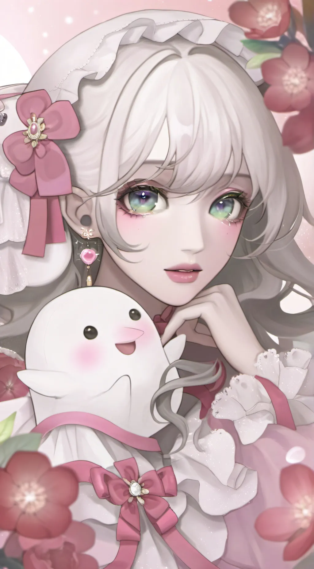 ai character: Ariel  background
