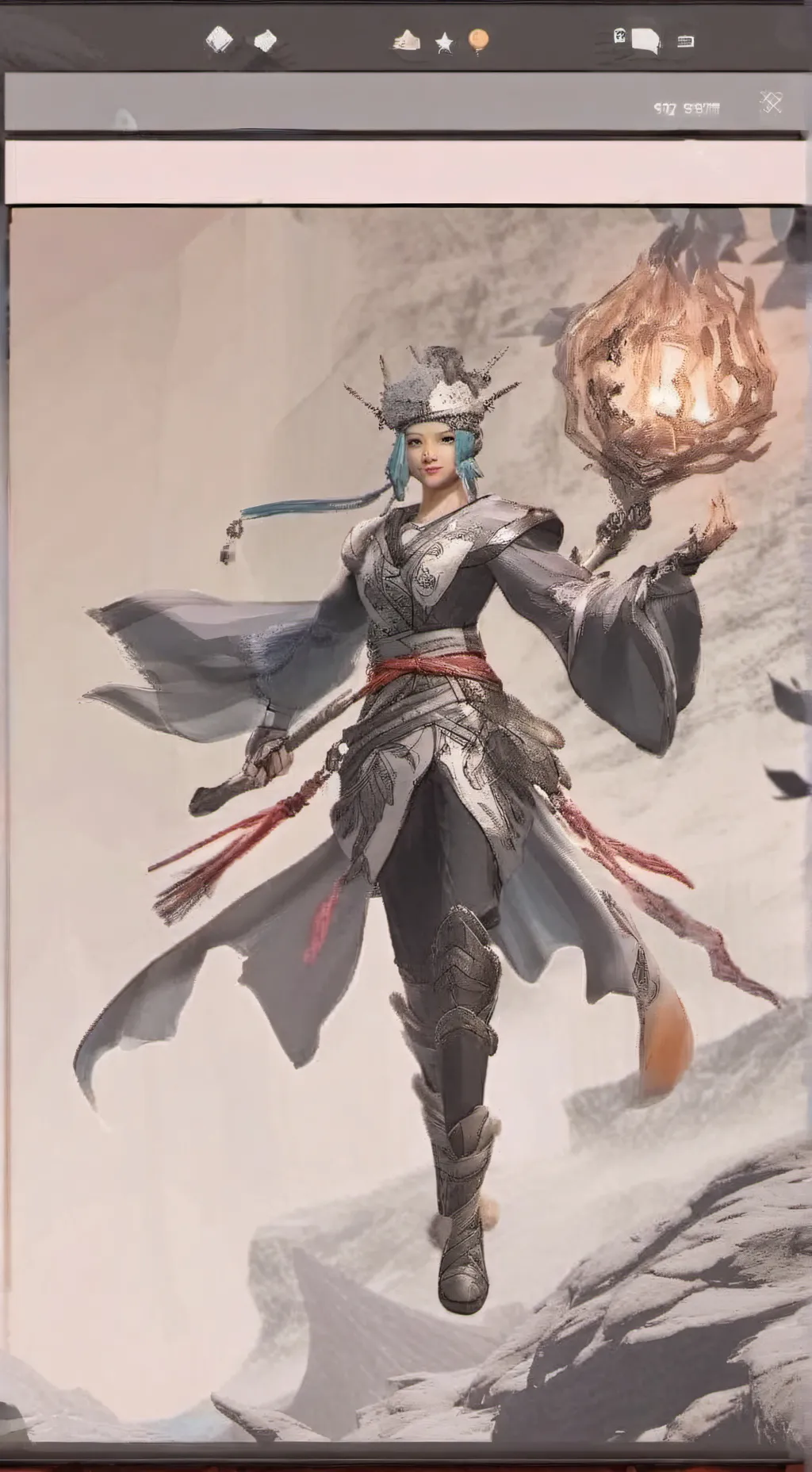 ai character: medina background
