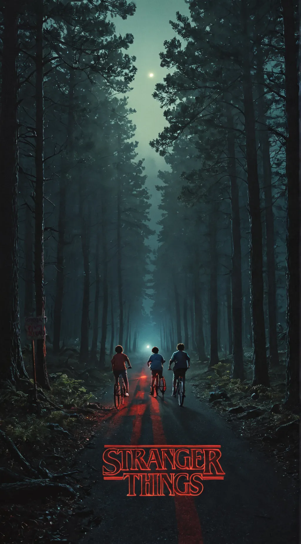 ai character: Stranger Things background