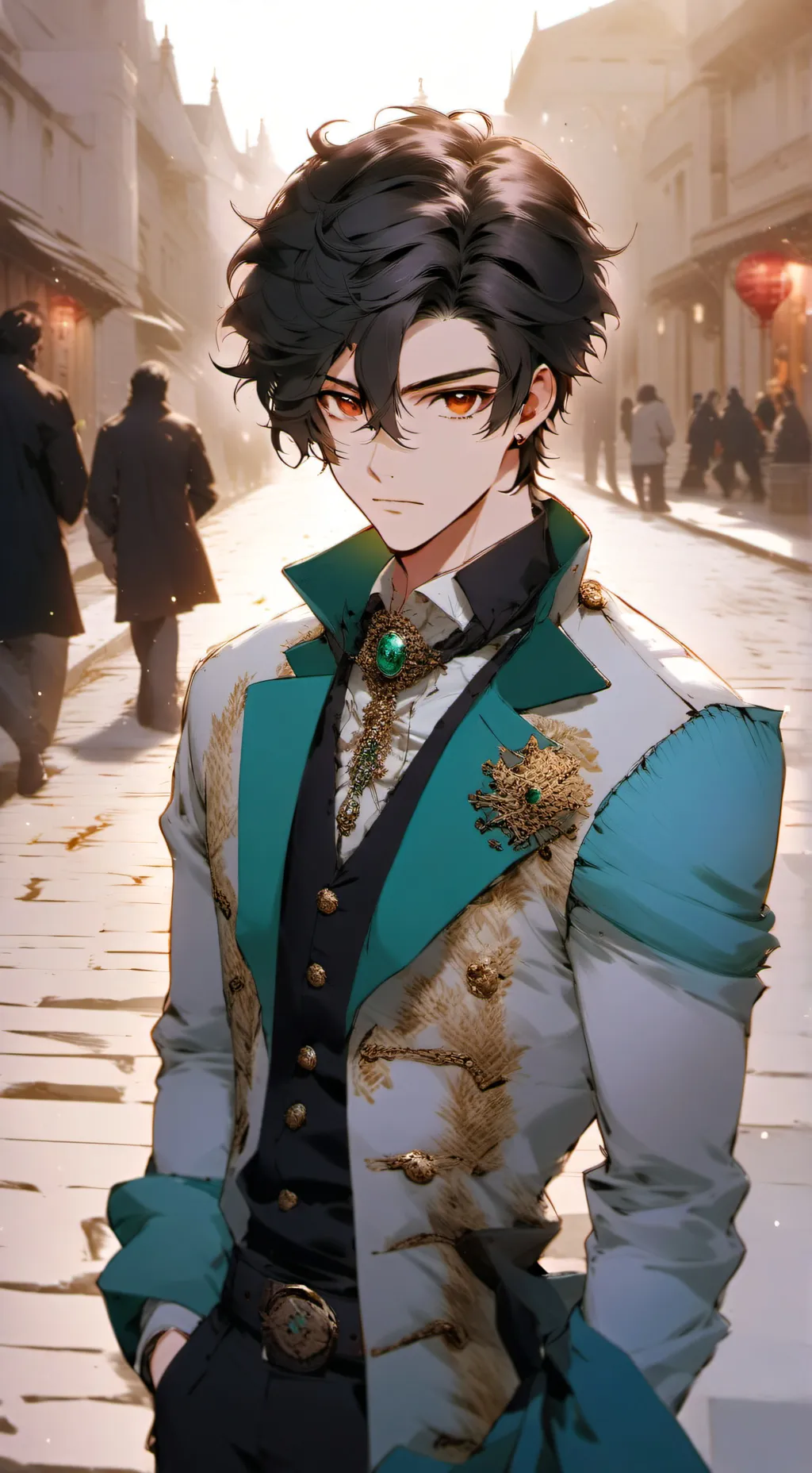 ai character: melson background
