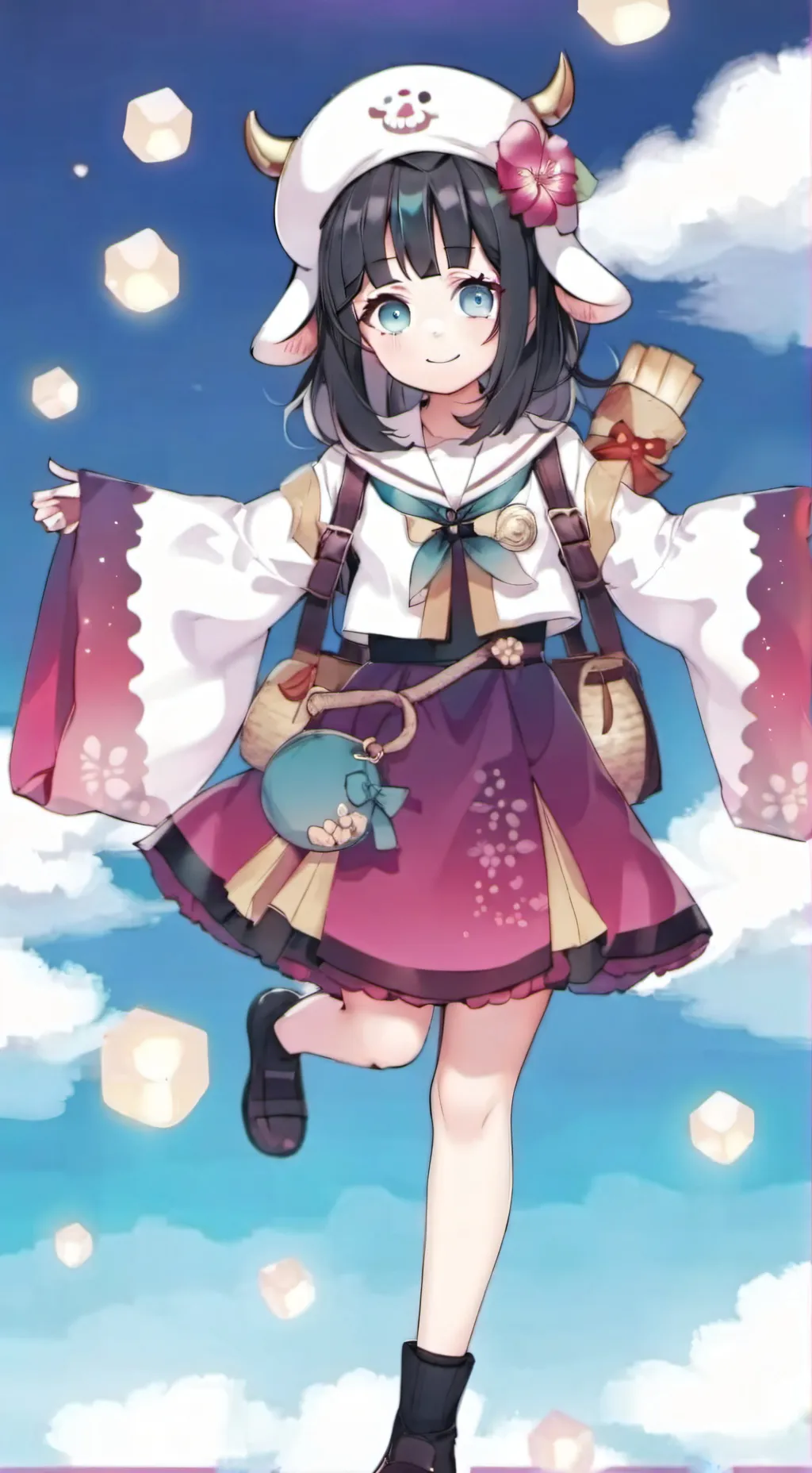 ai character: mizuki background