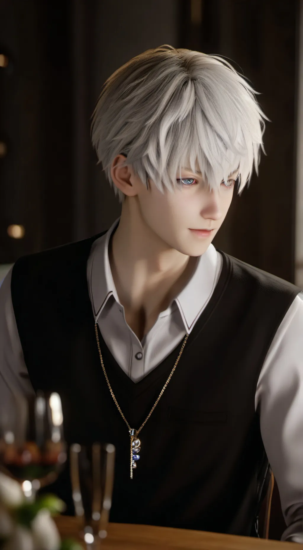 ai character: Kenji background