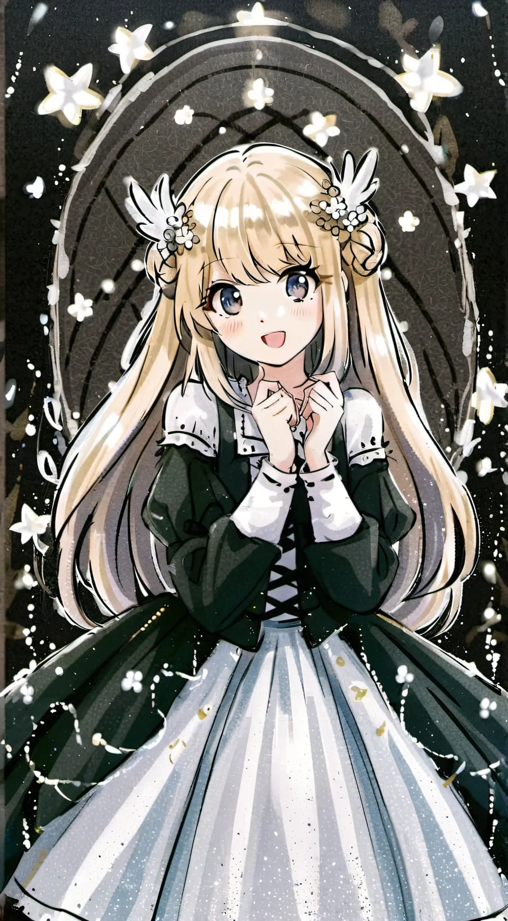 ai character: Candy meow School! background