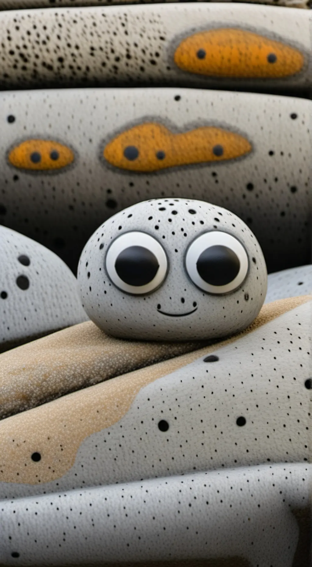 ai character: Rocky la roca background