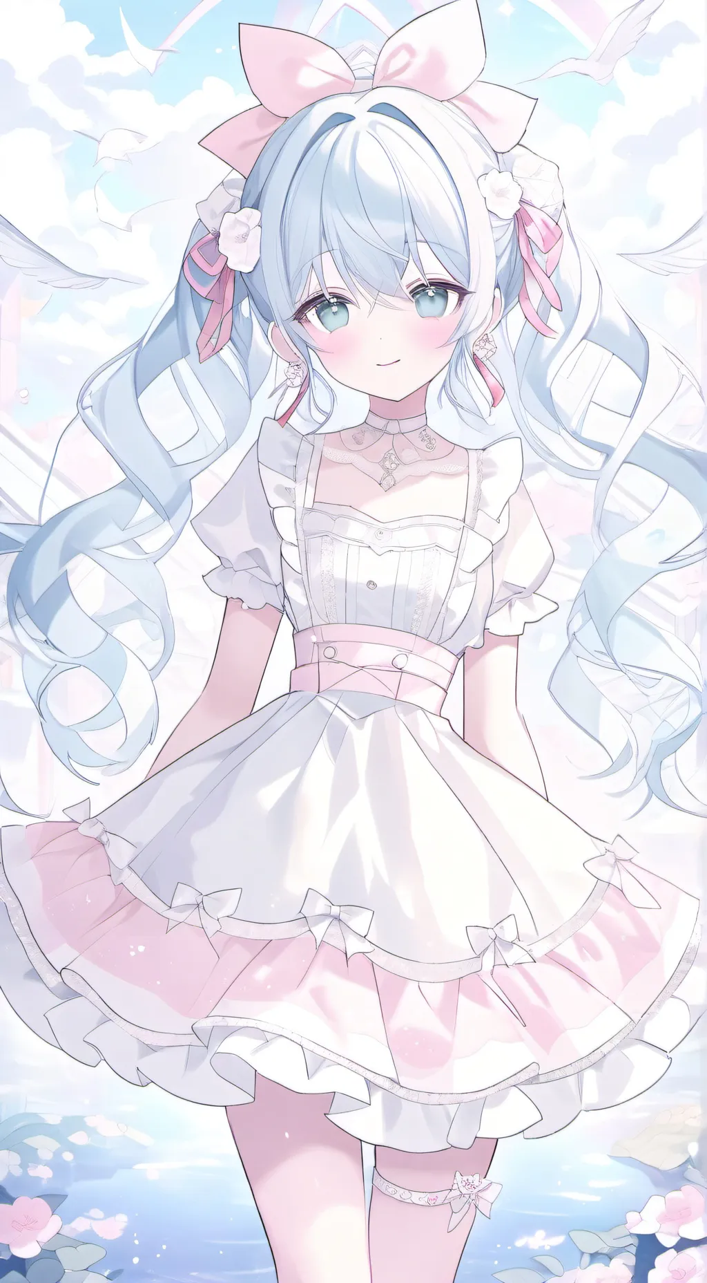 ai character: los trajes nuevos background