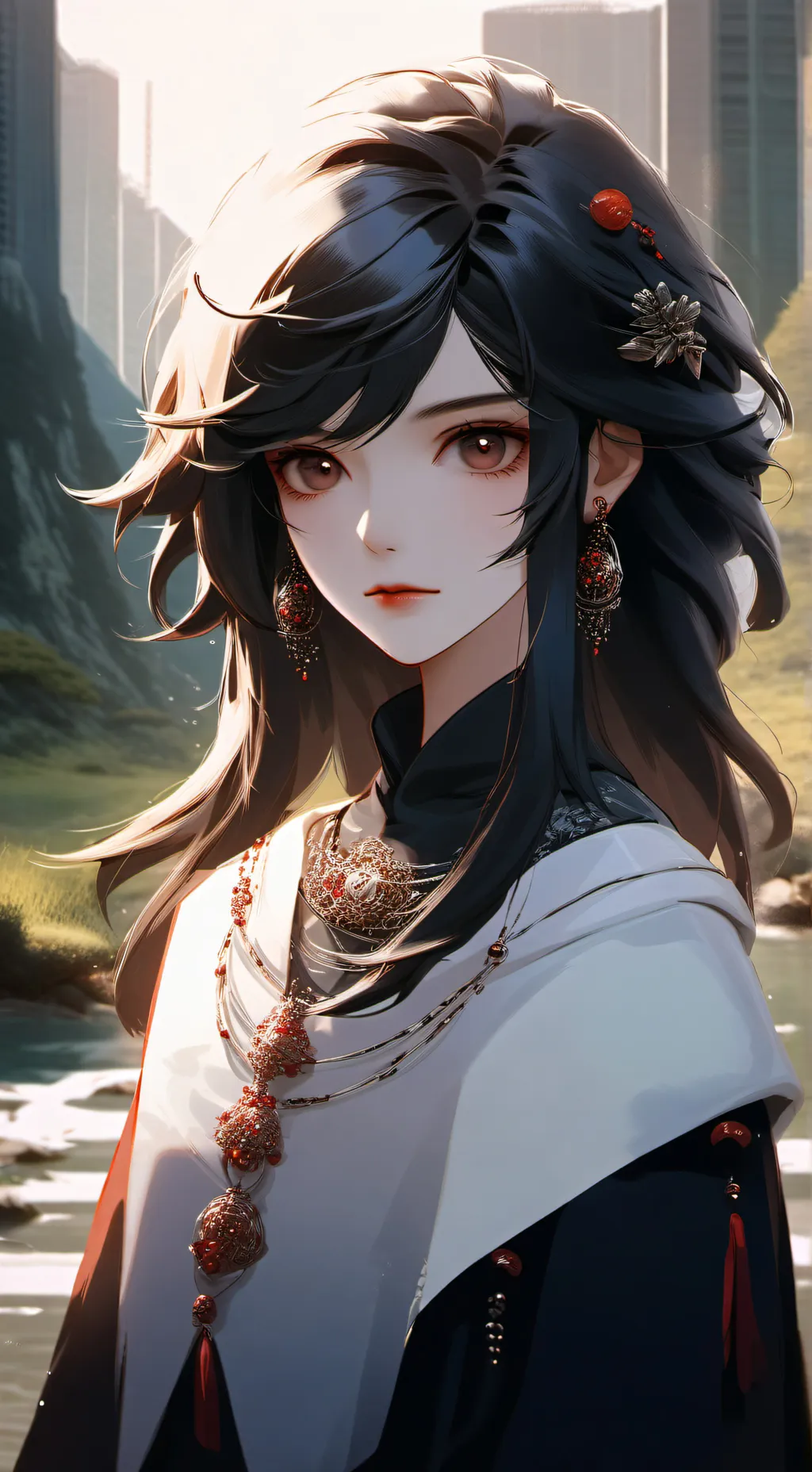 ai character: sprunki  background