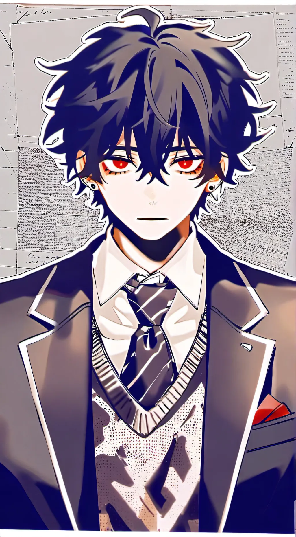 ai character: Leo background