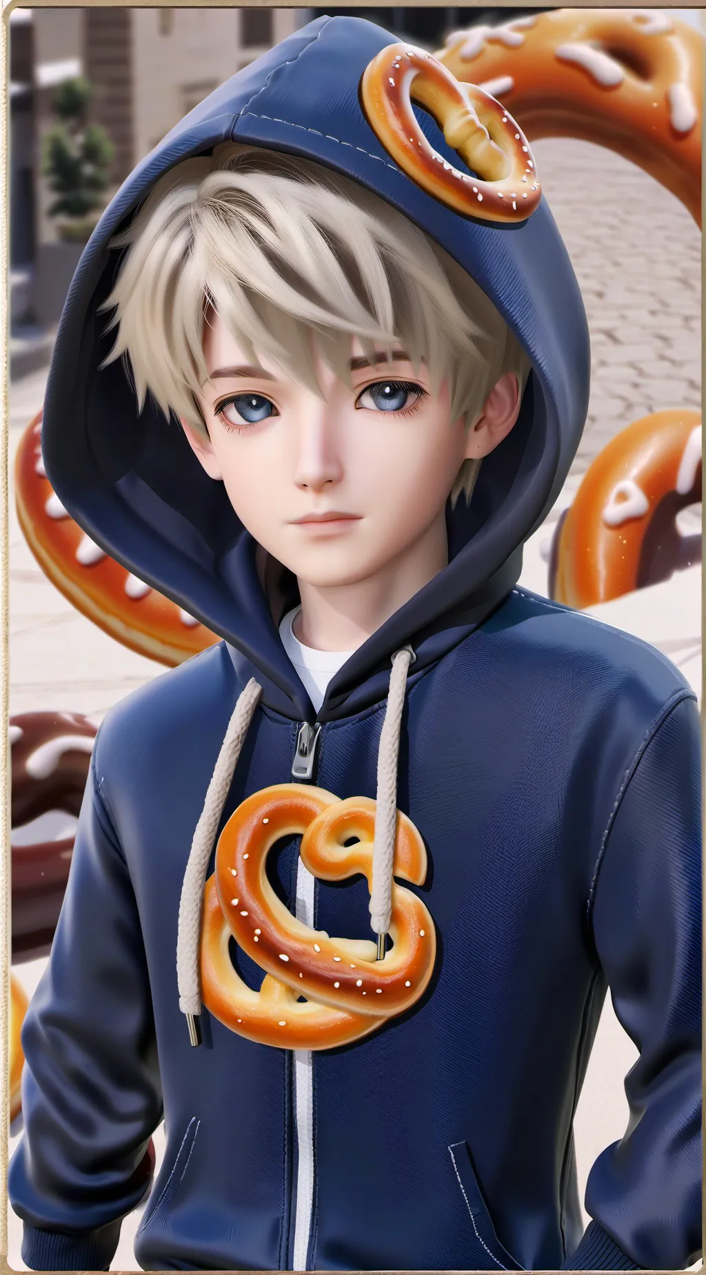 ai character: Presley  background