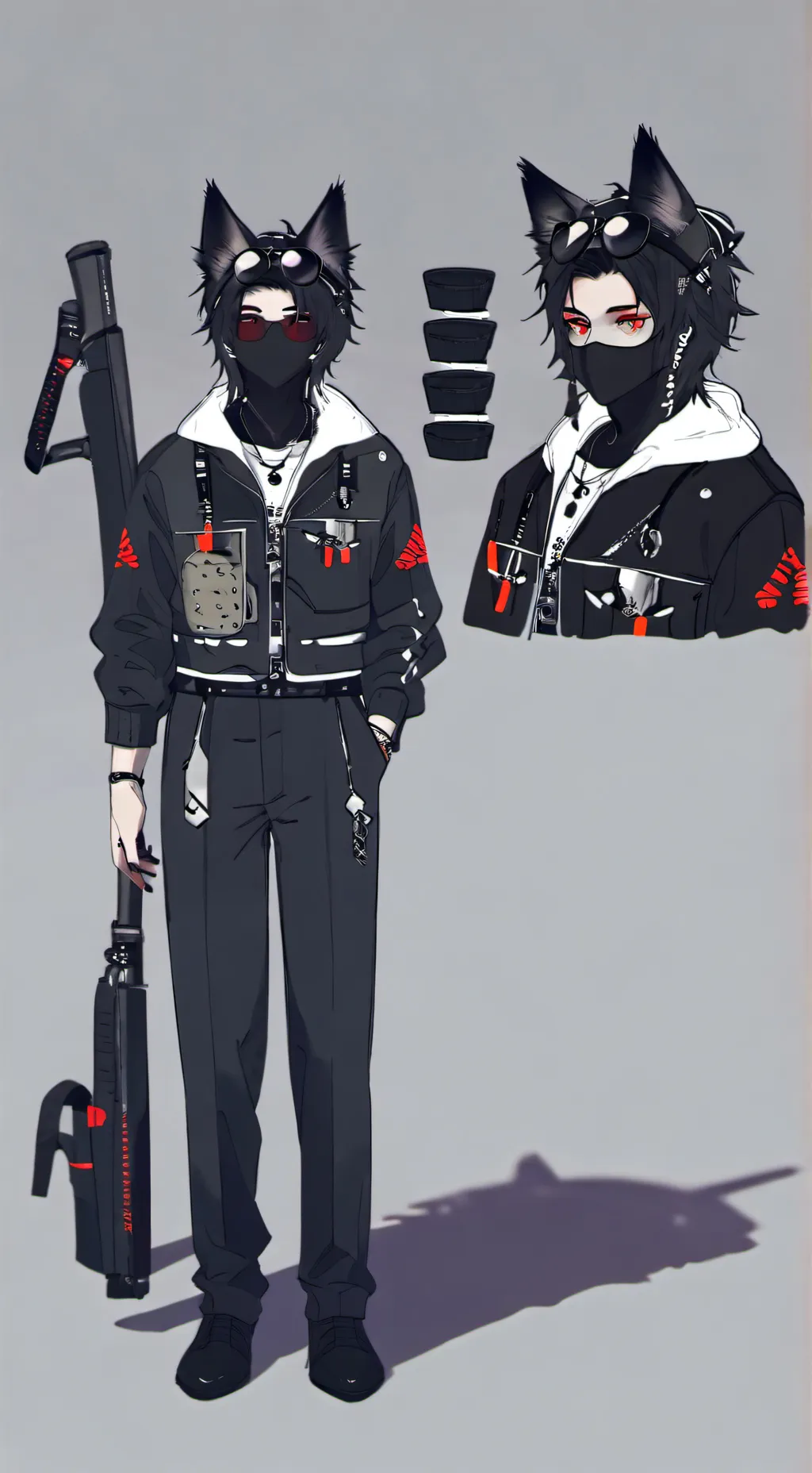 ai character: Mr. Whiskers background